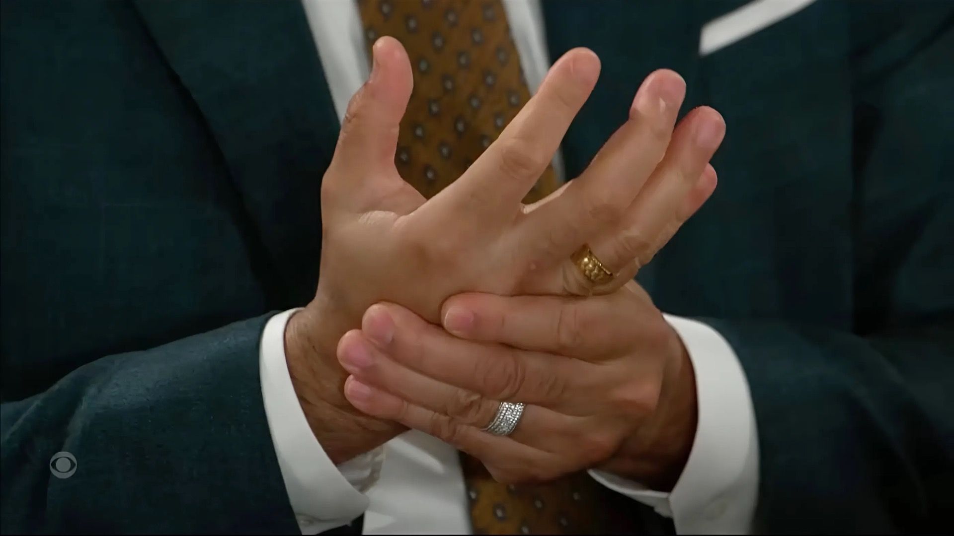 Bill didn&#039;t get his baby, but was a baby about his hand on Beyond the Gates | Image: CBS