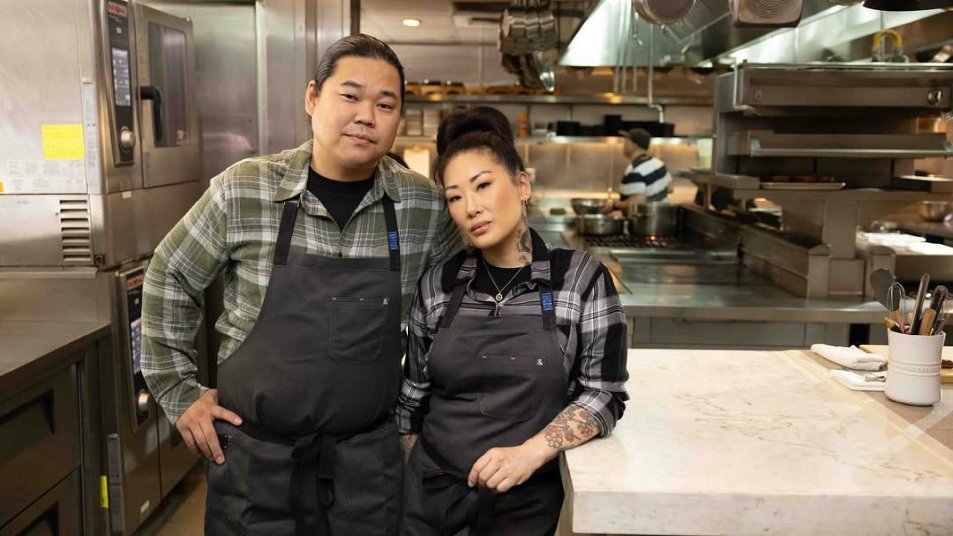 Top Chef star Katiana and John Hong (Image via Instagram/ @yangbanla)