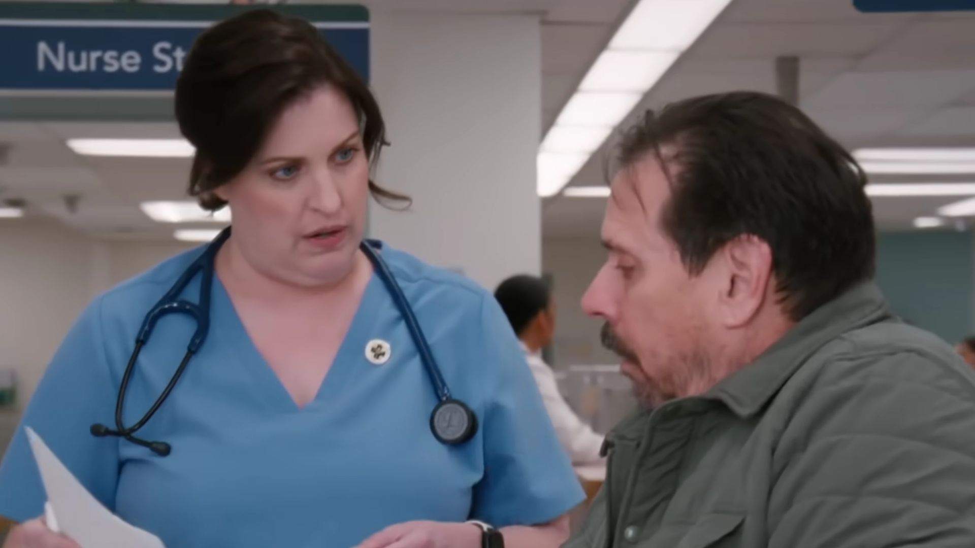 Nurse Alex. (Screenshot from First 4 Minutes of NBC&rsquo;s New Workplace Comedy | St. Denis Medical | Sneak Peek/ NBC on YouTube)