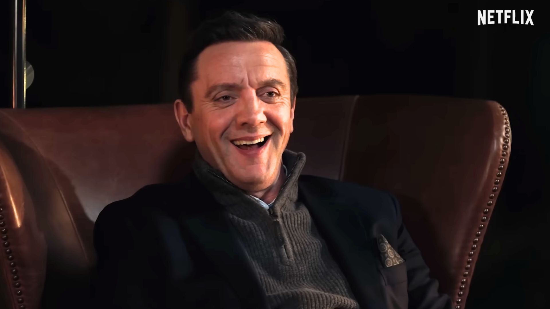 Peter Serafinowicz in Million Dollar Secret | Image via YouTube: Netflix