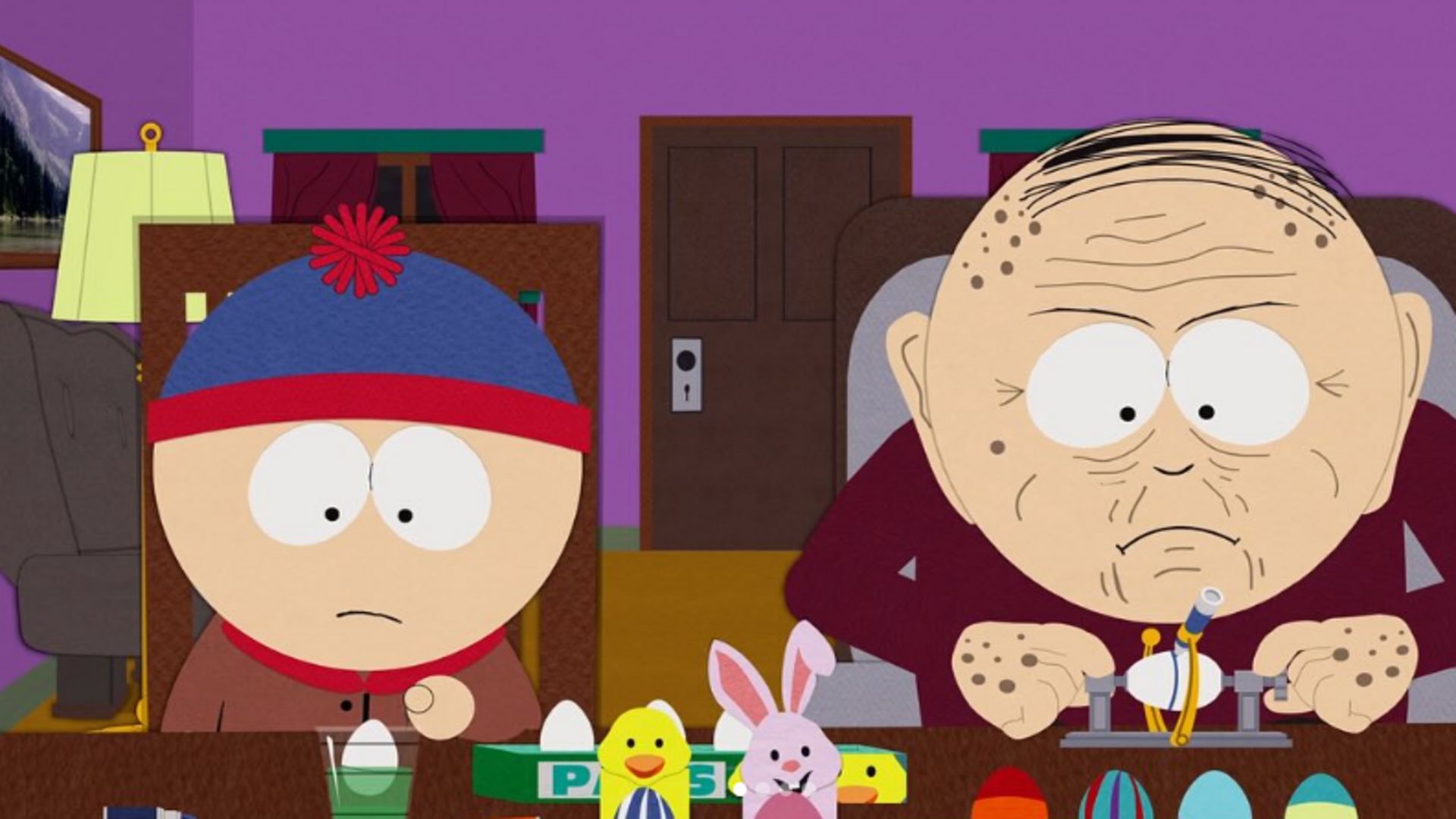 Preparing for Easter. #SouthPark #Easter ( Image via Instagram / @southpark )