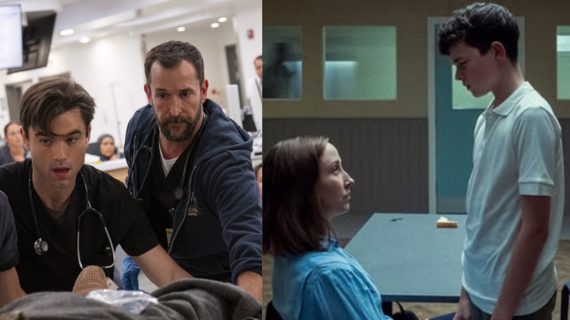 The Pitt and Adolescence are streaming on Max and Netflix / (Image via Instagram netflixuk)