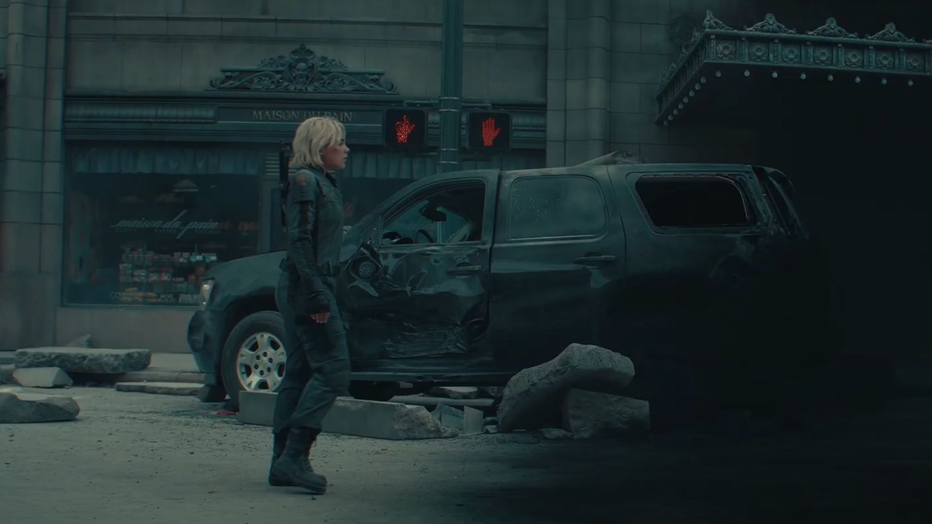 Yelena Belova about to enter the Void
