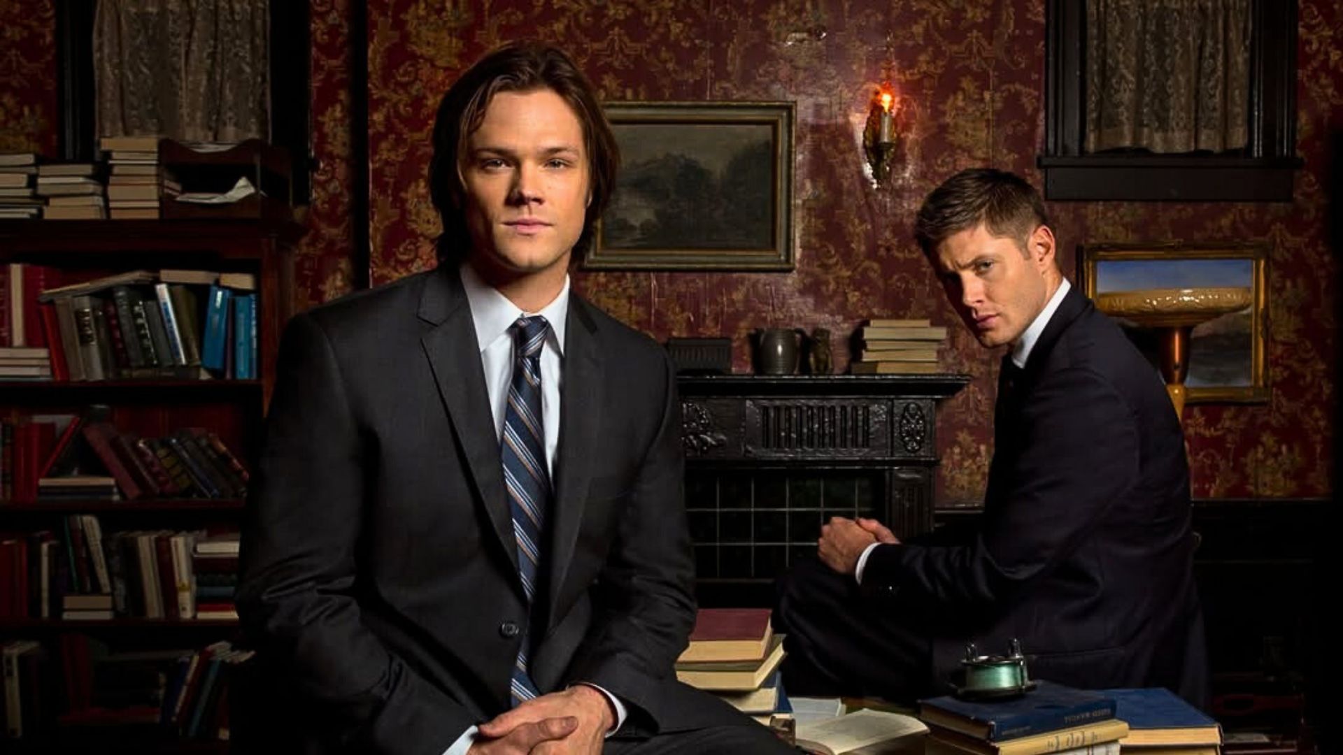  Jensen Ackles &amp; Jared Padalecki played the Winchester brothers in a Supernatural anime series (Image via Instagram/@cw_supernatural)