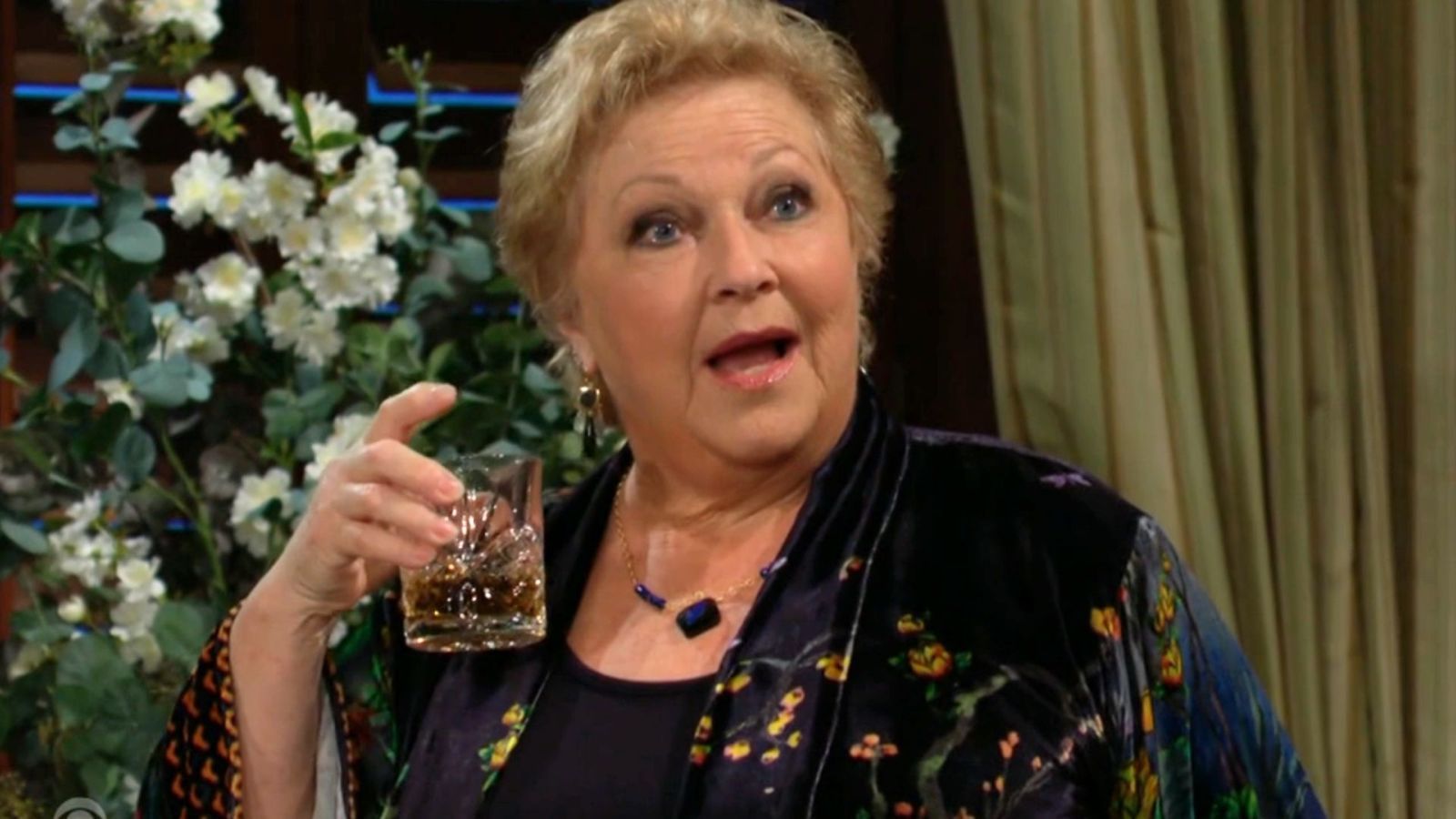 Traci won&#039;t have much to toast if she&#039;s right about &quot;Alan&quot; | Image: CBS
