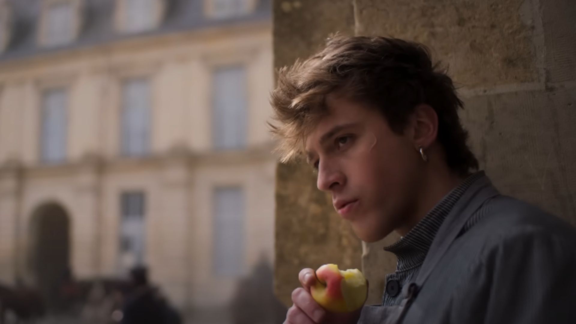 Benjami Voisin in Car&ecirc;me on Apple TV+ (image via YouTube/@Apple TV)