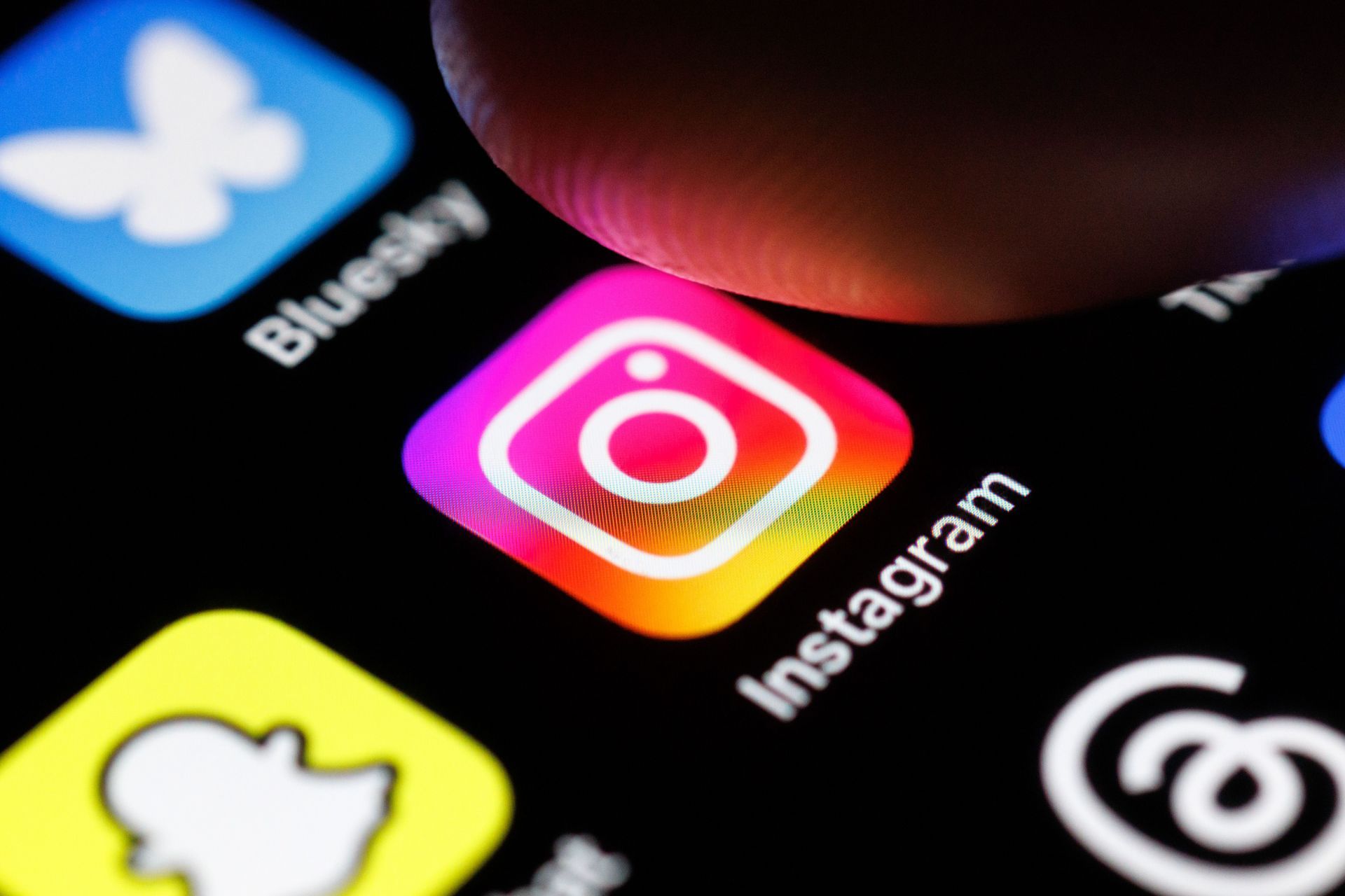 Icon from Instagram on iphone screen - Source: Getty