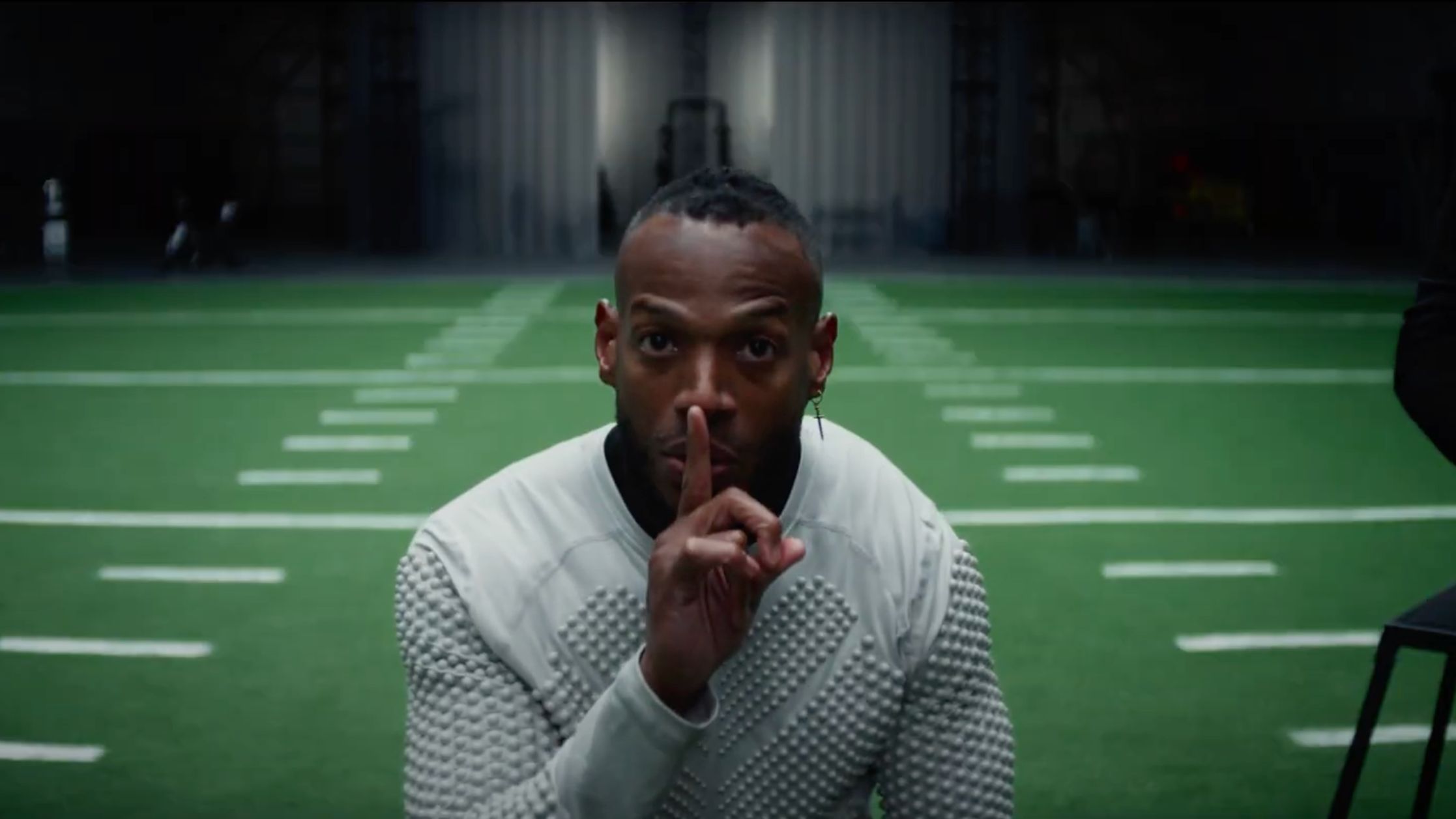 Marlon Wayans stars in Him, a horror film from producer Jordan Peele (Image via YouTube/@UniversalPictures) 