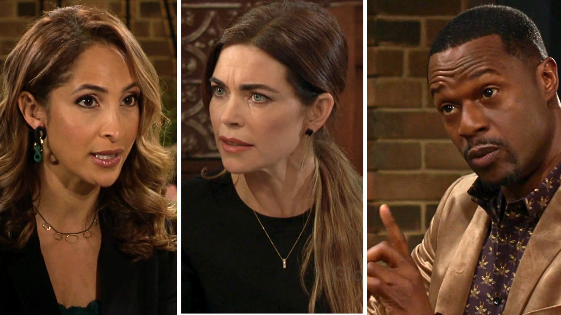 Lily, Victoria, and Damian on The Young and the Restless | Image: CBS