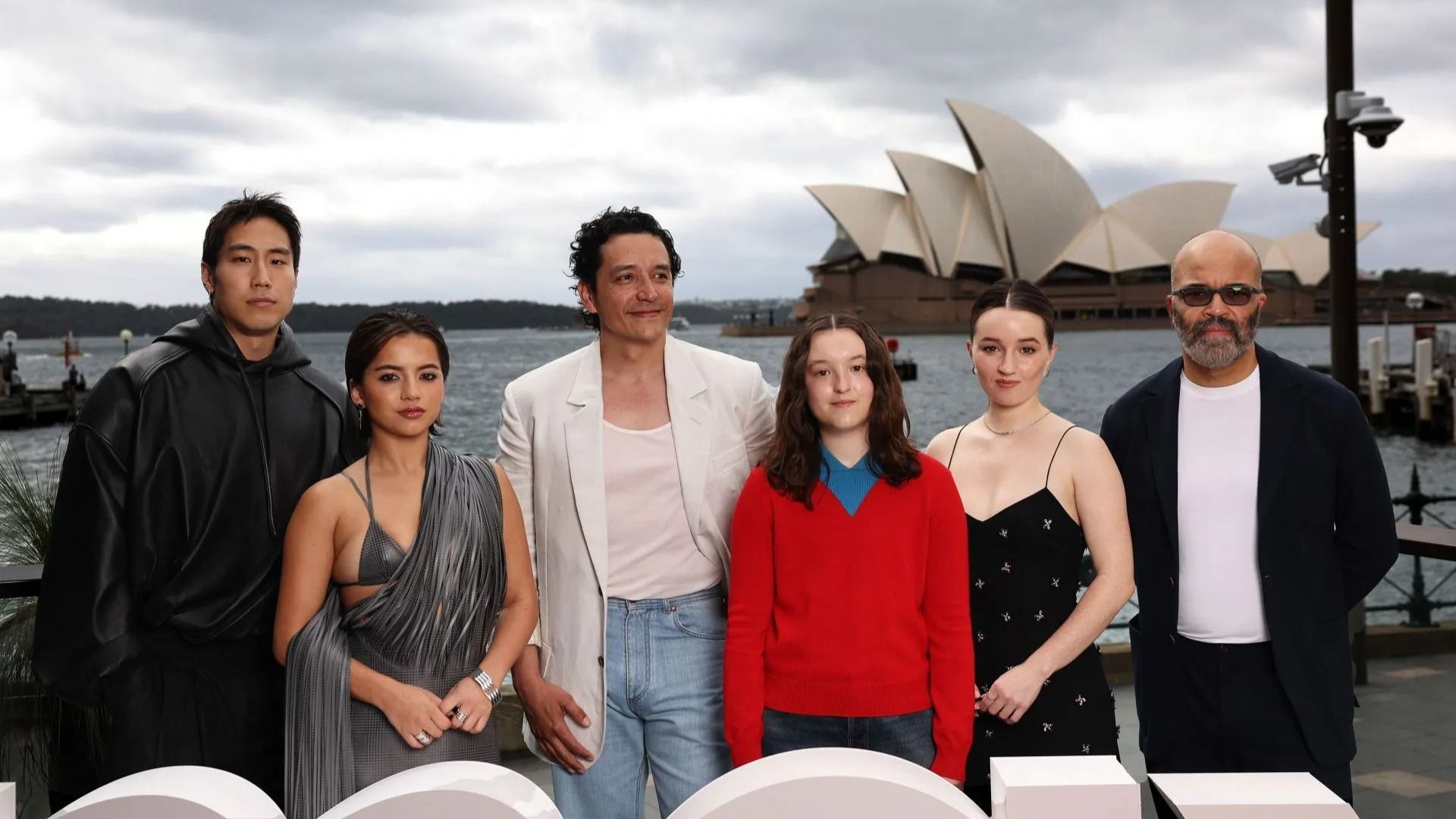  The Last of Us season 2 cast members pose during a photocall at the Park Hyatt in Sydney, Australia - Source: Getty