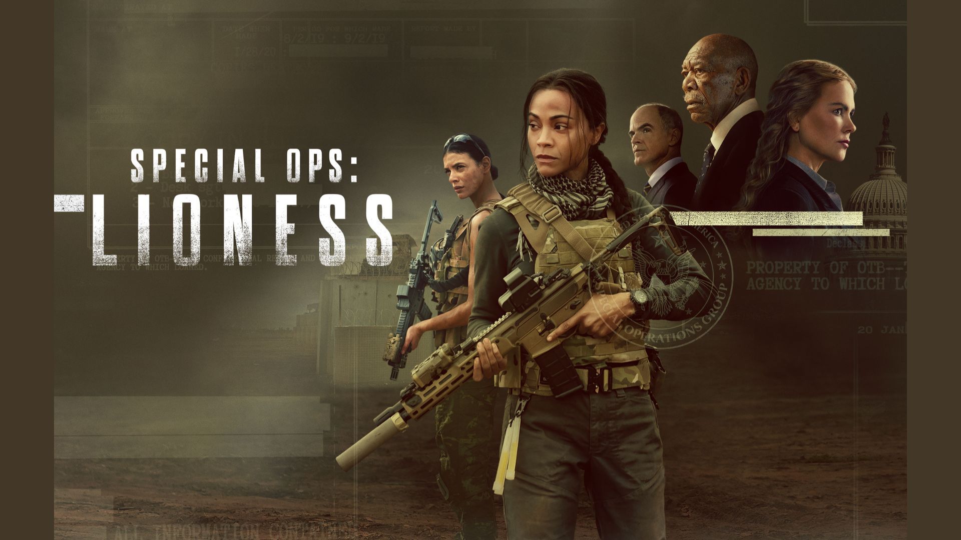 Promotional poster for Special OPS: Lioness | Image via Paramount+