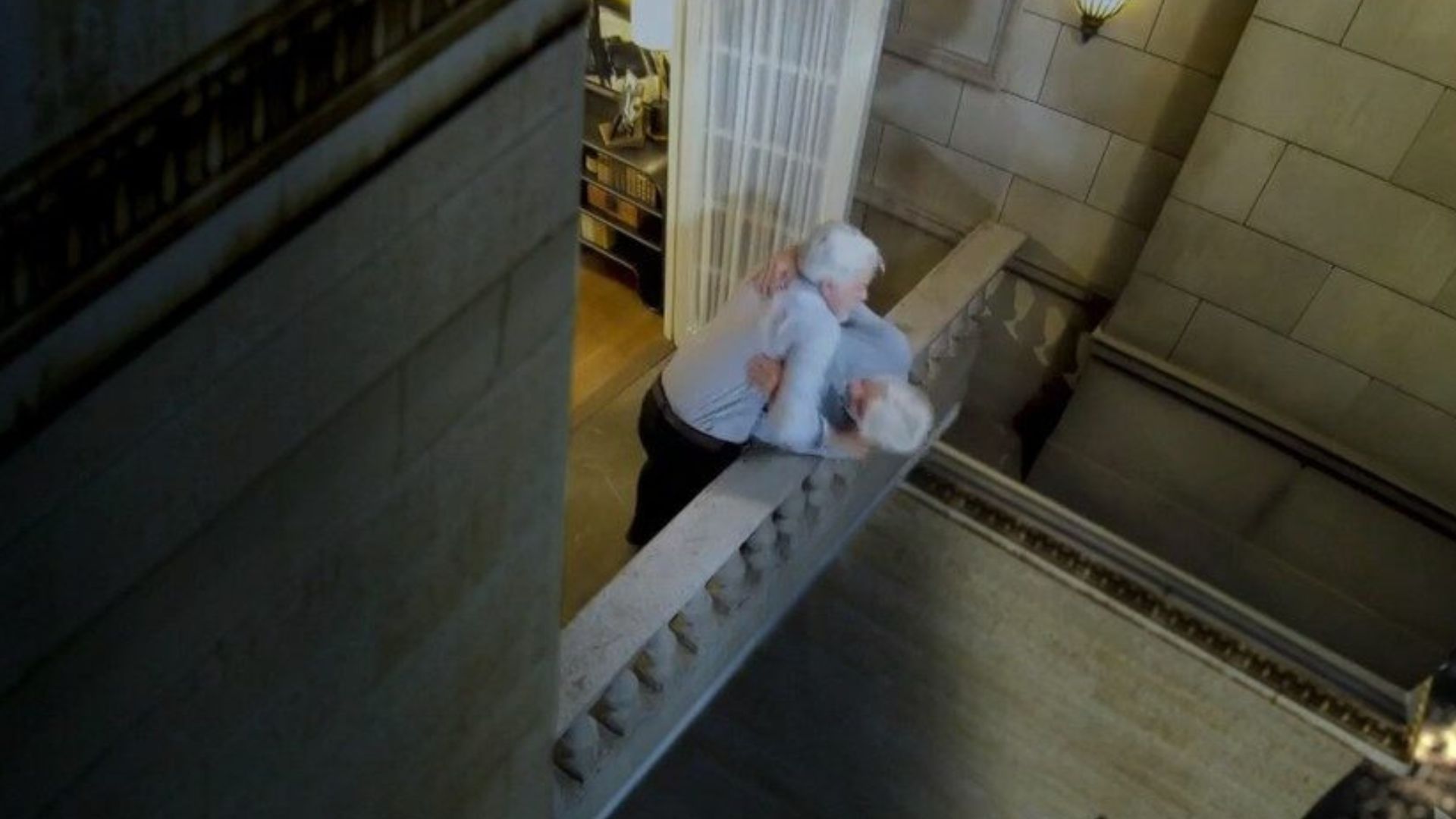 Alan or Martin fight on The Young and the Restless | Image: CBS
