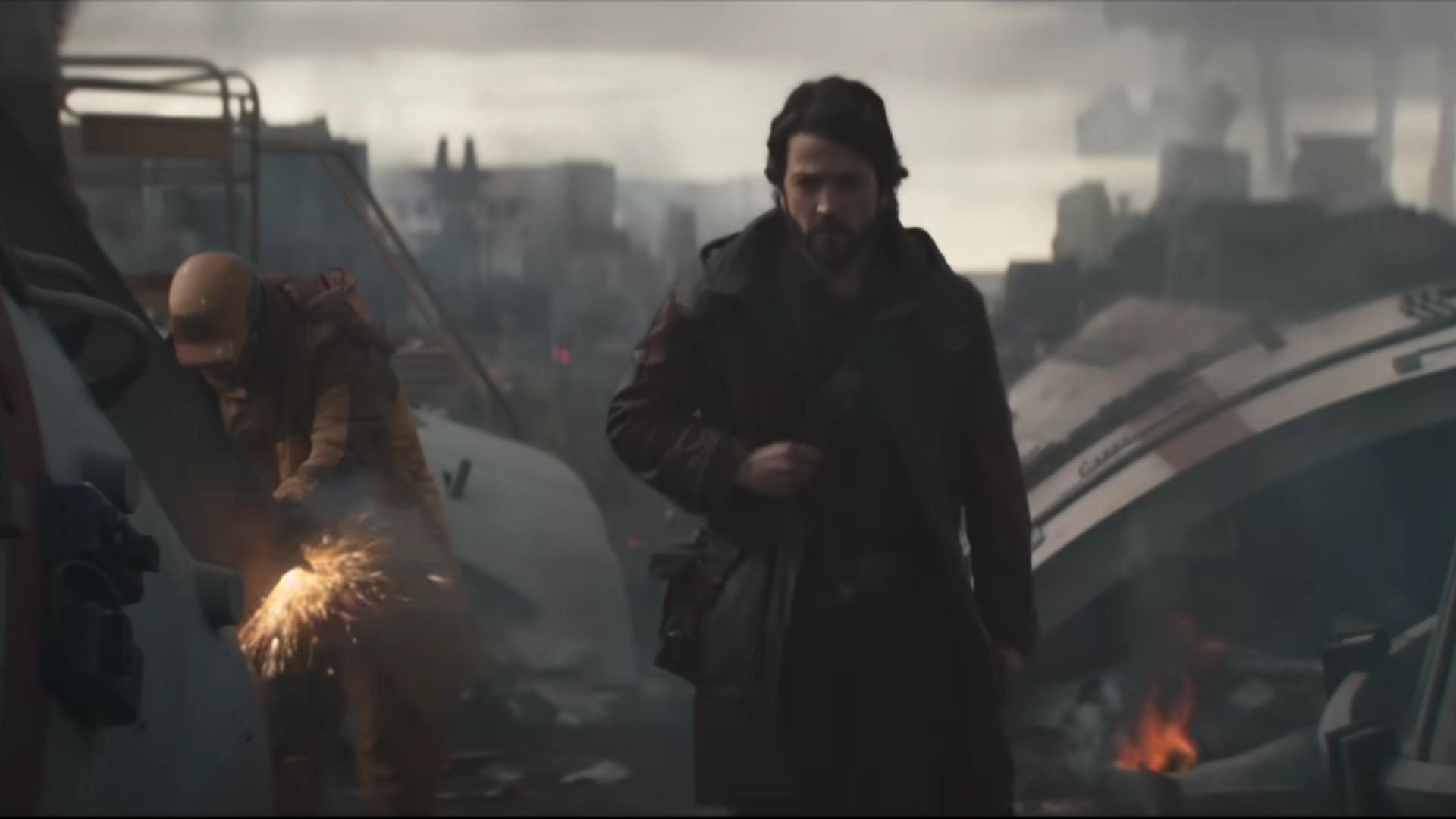 Diego Luna as the titular Cassian Andor in Andor Season 1 | Image Source: Star Wars YouTube Channel