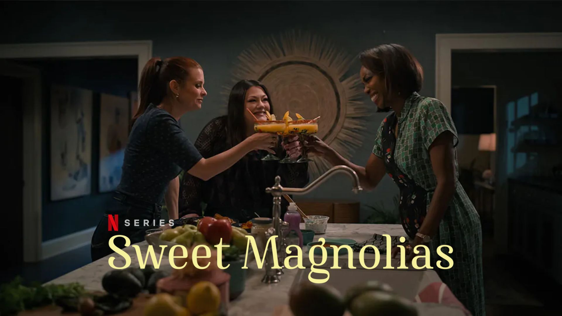 Promotional poster for Sweet Magnolias | Image via Netflix