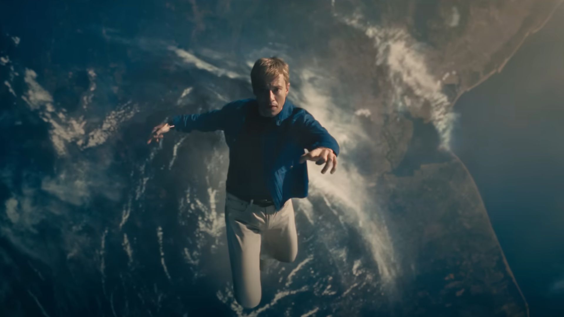Joseph Quinn as Johnny Storm in The Fantastic Four: First Steps