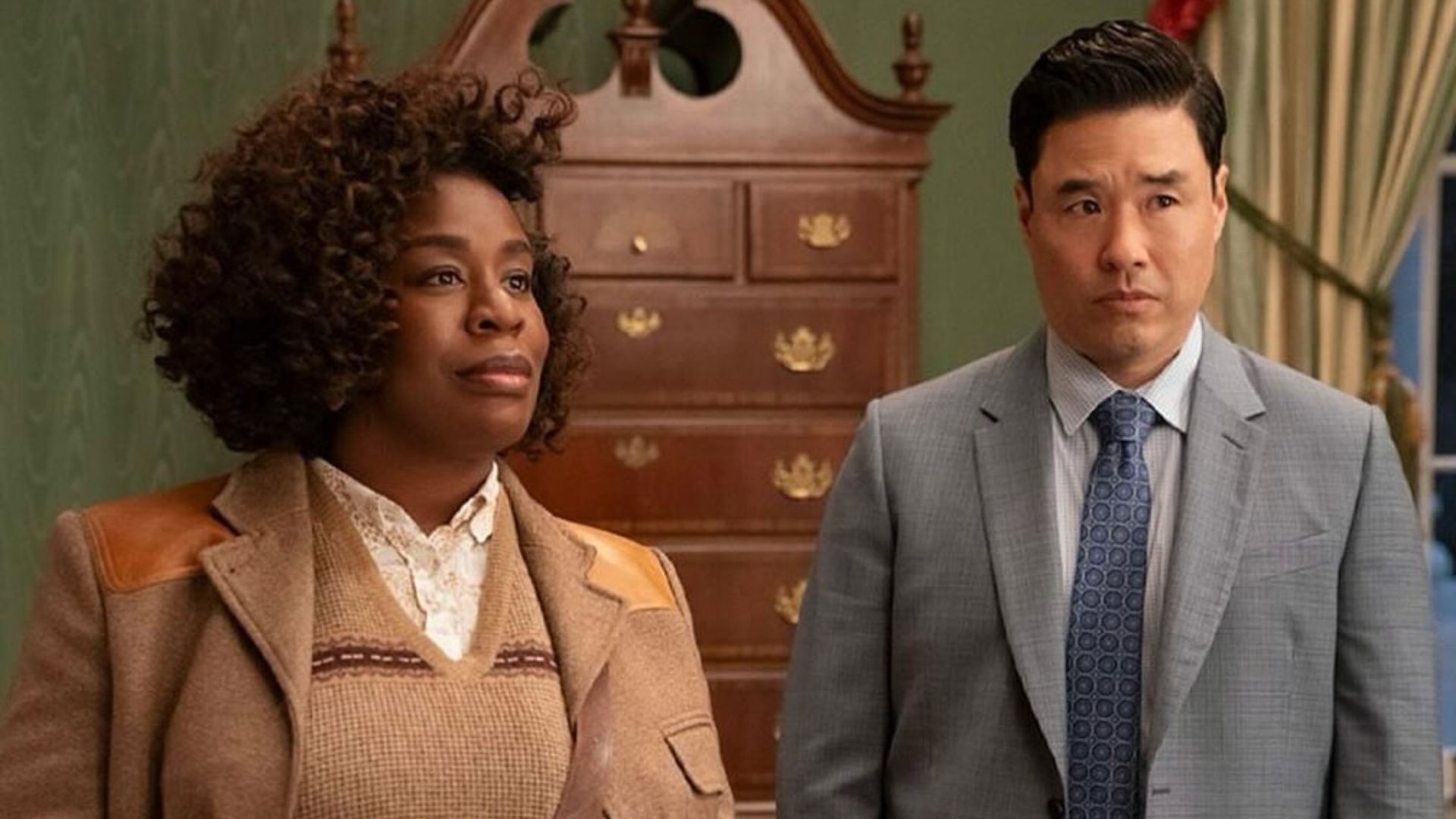 The Residence on Netflix (image via Instagram/@uzoaduba)