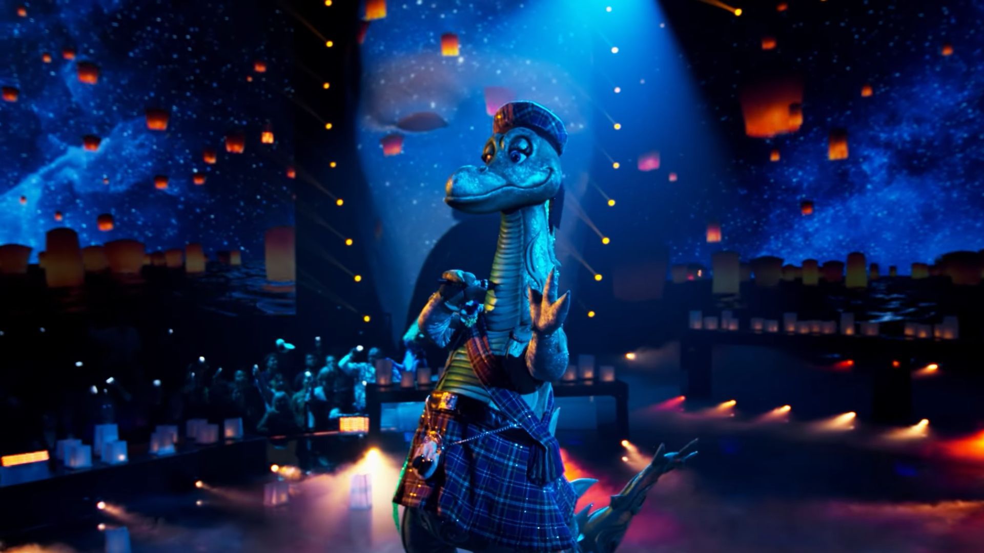 Nessy on The Masked Singer (Image via YouTube/ @themaskedsinger)