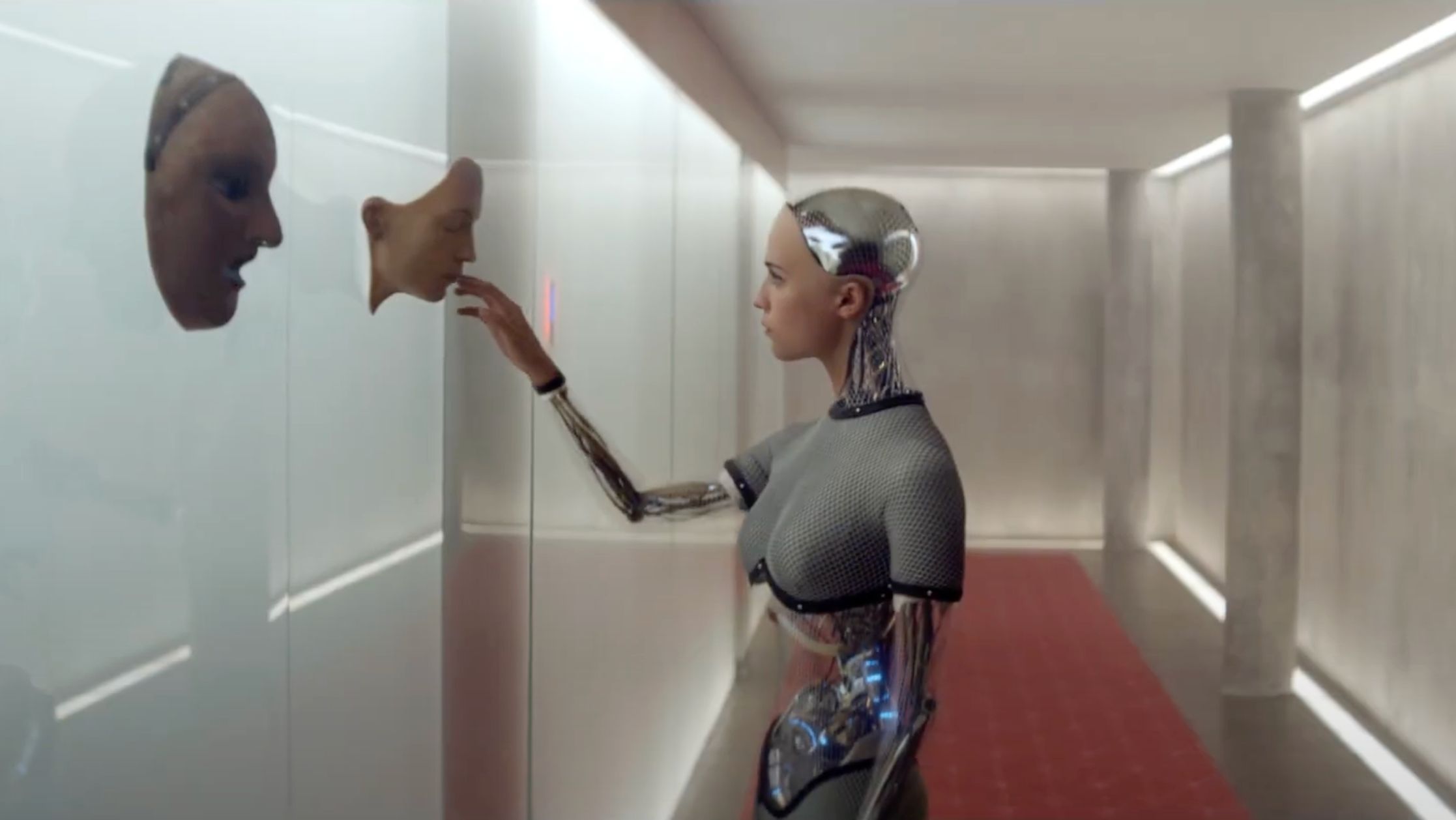 Ex Machina is one of the best sci-fi movies you won&rsquo;t regret watching (Image via YouTube/@A24) 