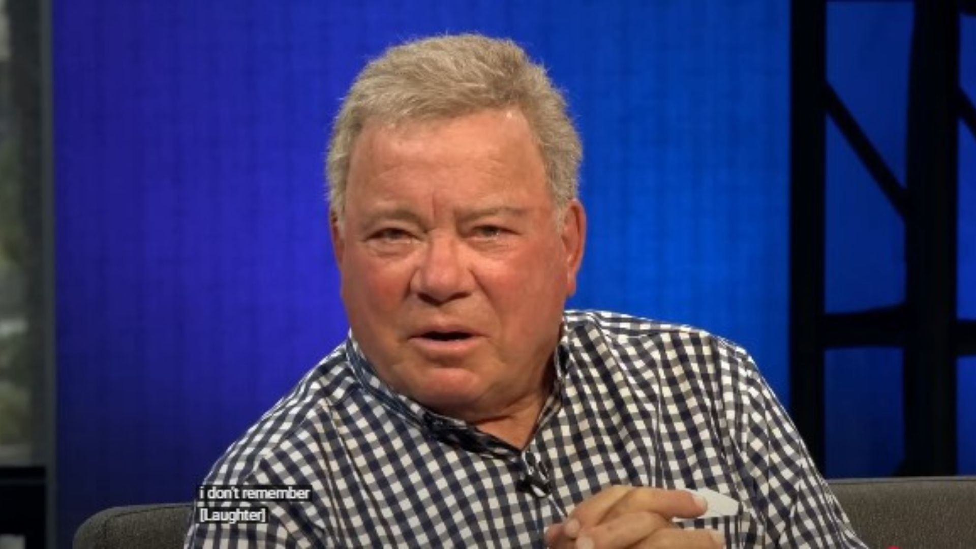 Star Trek OG star William Shatner at Comic Con 2022 | Image source: IGN on YouTube