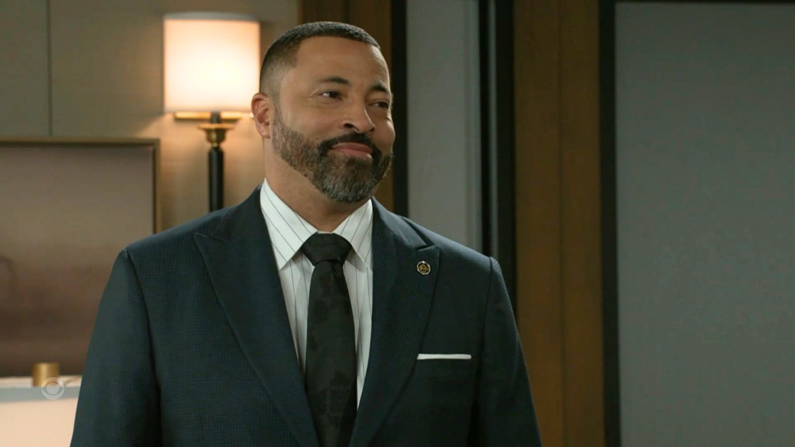 Timon Kyle Durrett as Bill Hamilton. | Image: CBS 