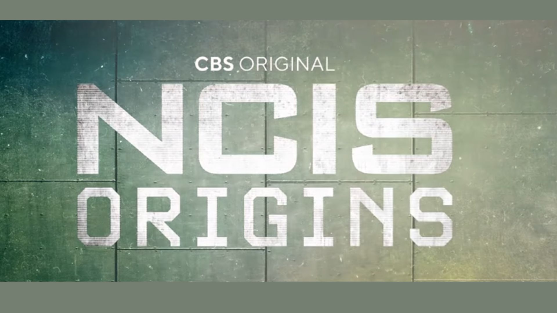 NCIS: Origins Season 1 title card (Image via. NCIS: Origins (CBS) Trailer / TV Promos/ Youtube)