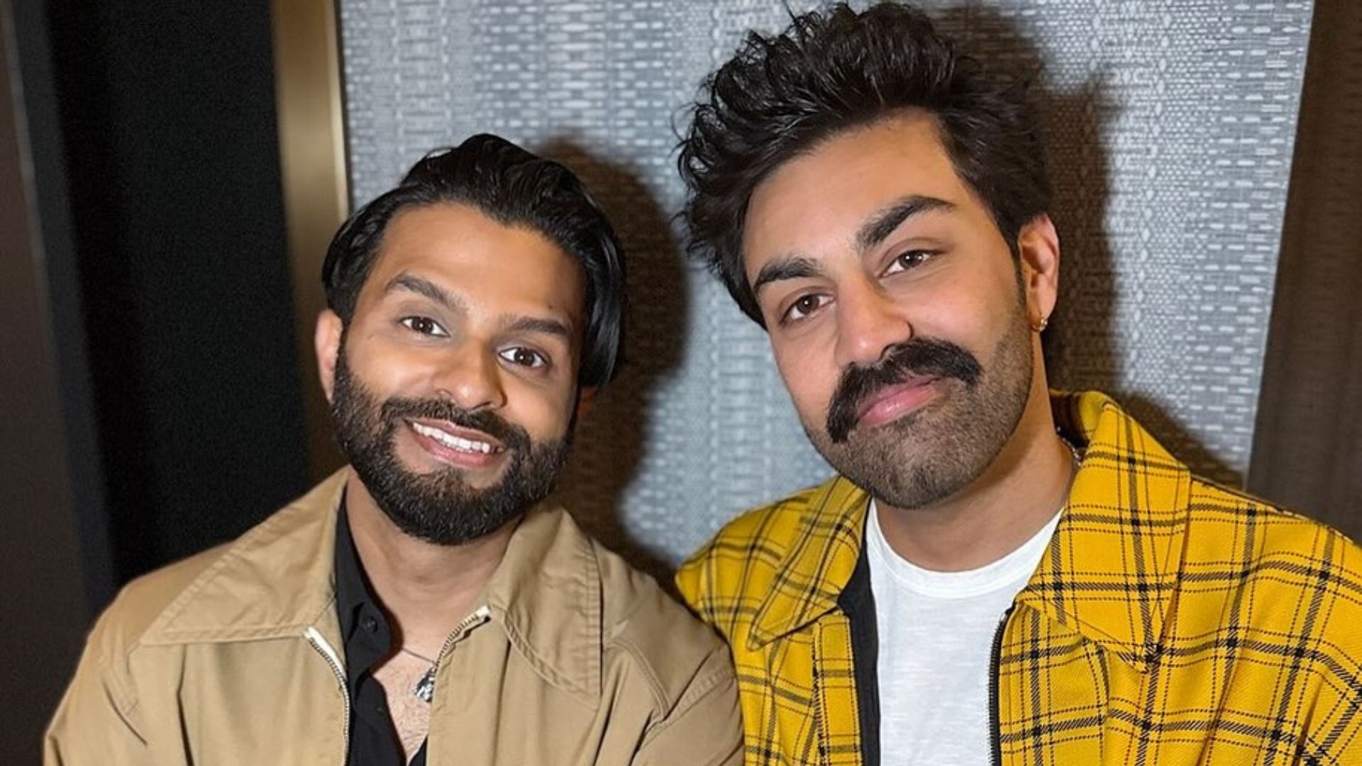 Deli Boys star cast  Asif Ali and Saagar Shaikh (Image via Instagram/@saagarshaikh)