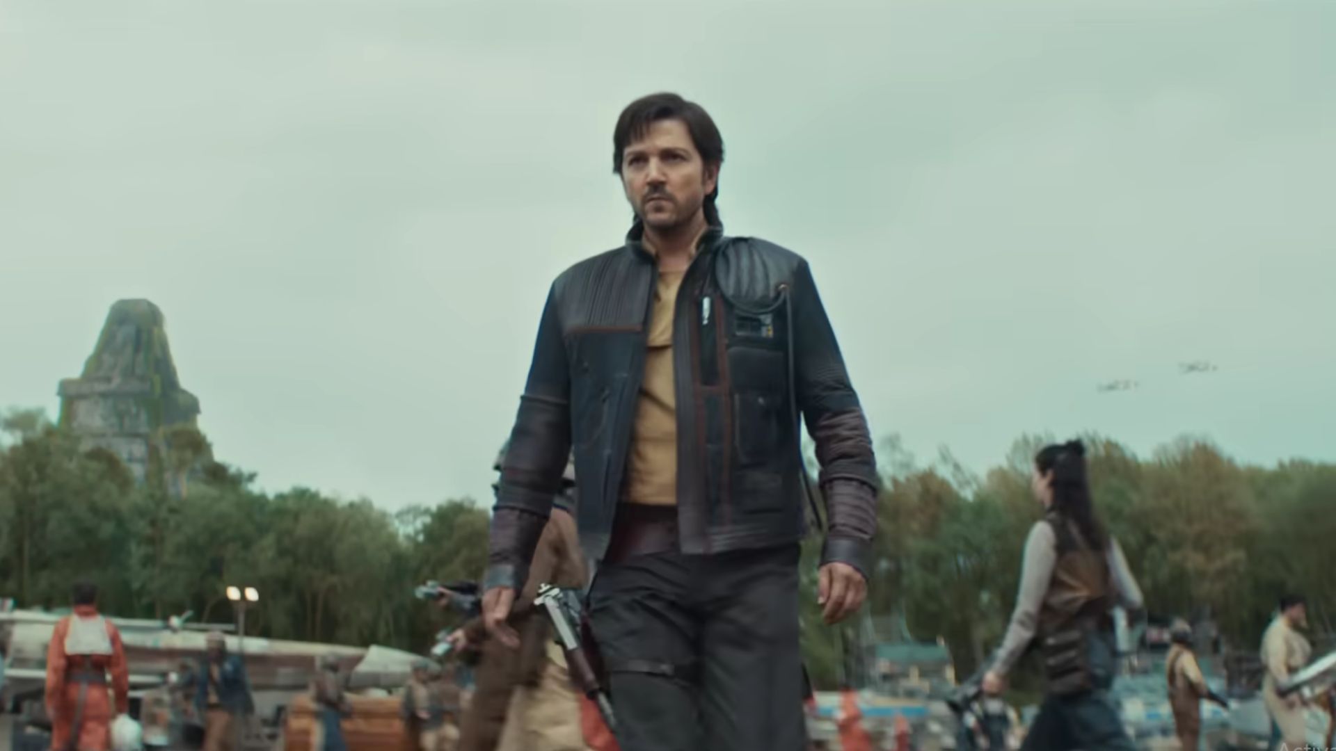 Cassian Andor. (Screenshot from Andor Season 2 Trailer/Star Wars on YouTube)