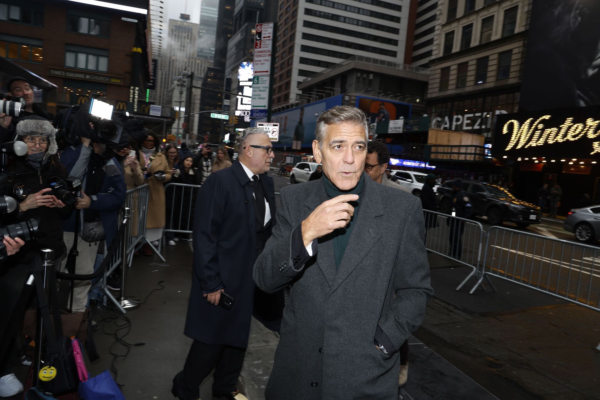George Clooney Announces The Complete Broadway Cast Of &quot;Good Night, And Good Luck&quot; - Source: Getty