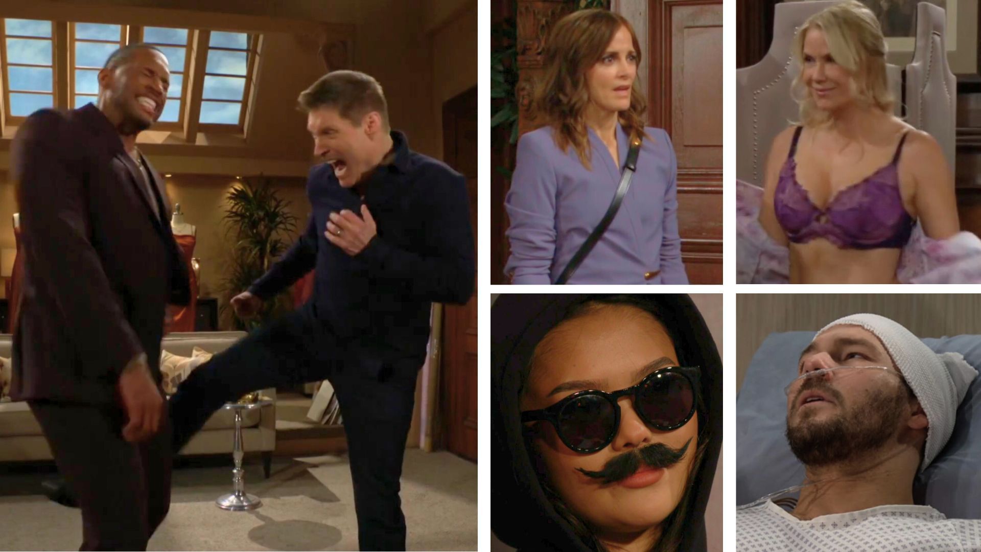 The Bold and the Beautiful recap April 7 to 11 | Images: CBS