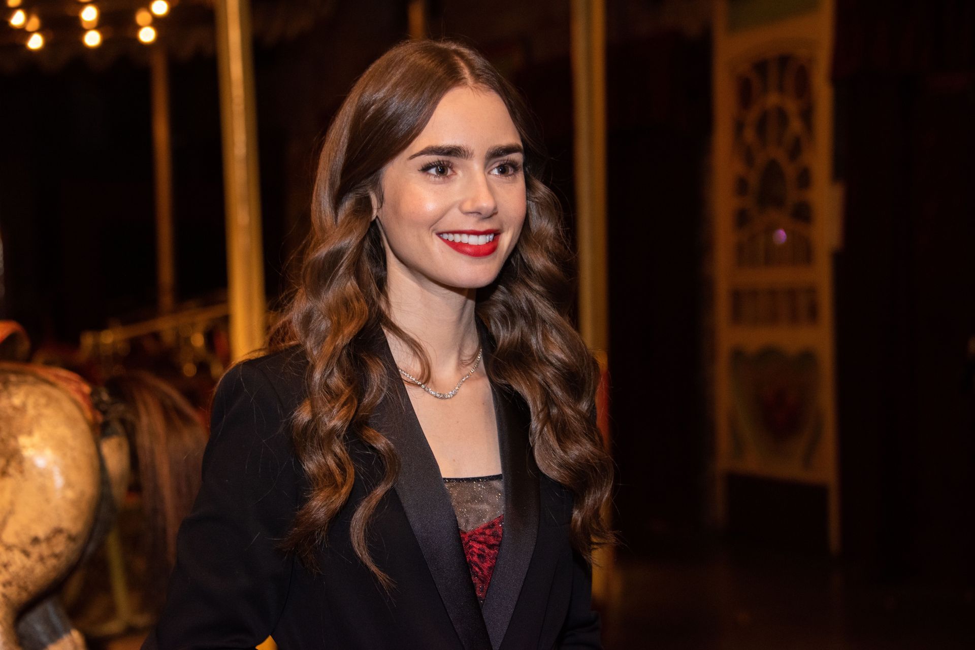 &quot;Emily In Paris&quot; Set Visit - Source: Getty