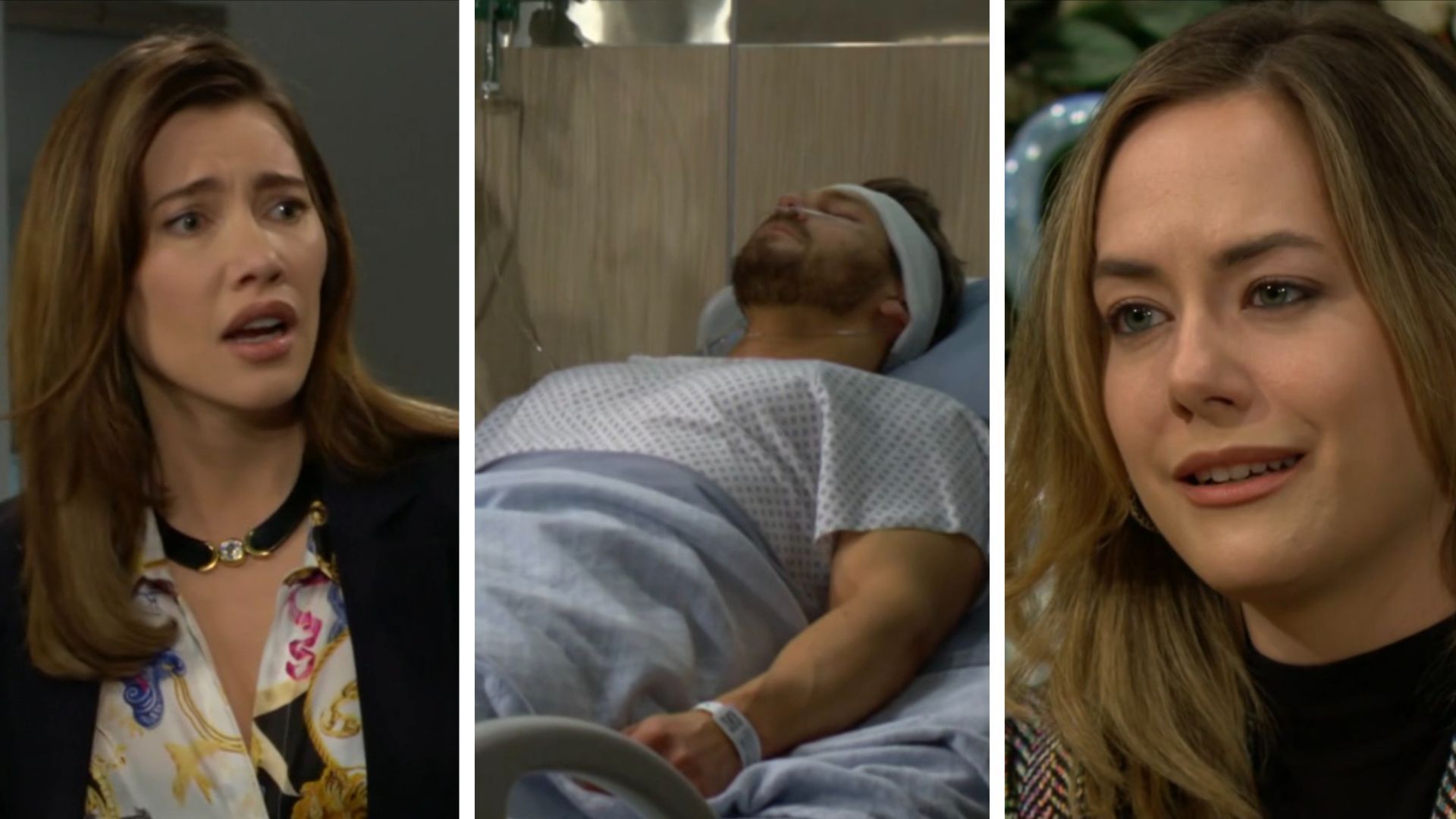 Steffy, Liam, and Hope on The Bold and the Beautiful | Image: CBS