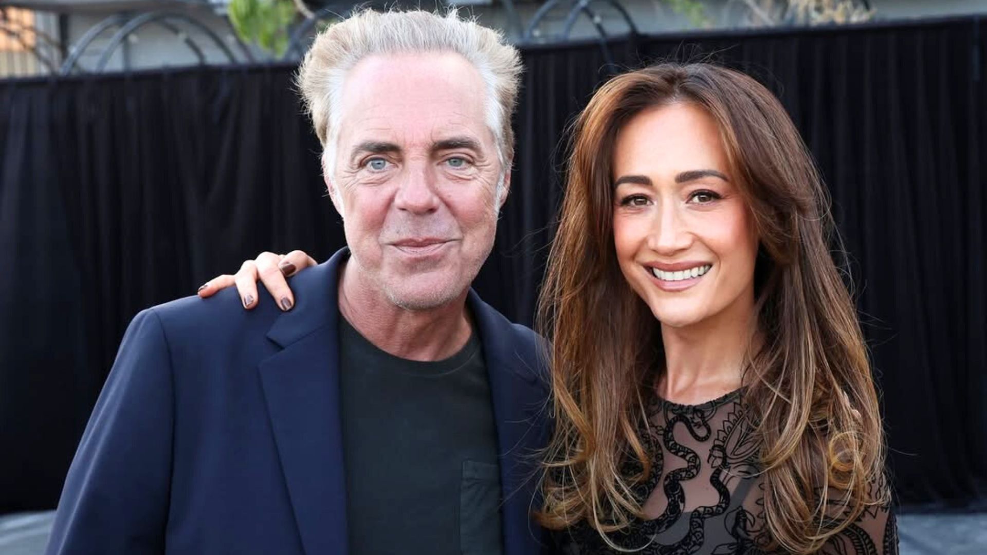 Titus Welliver with Maggie Q in Bosch: Legacy | Image via Instagram: boschamazon
