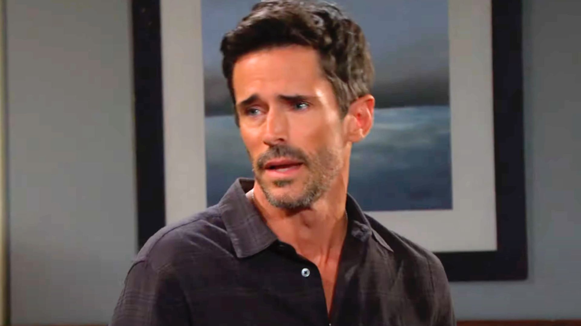 Shawn turns to Jada after hearing from Hope on Days of our Lives | Image: Peacock