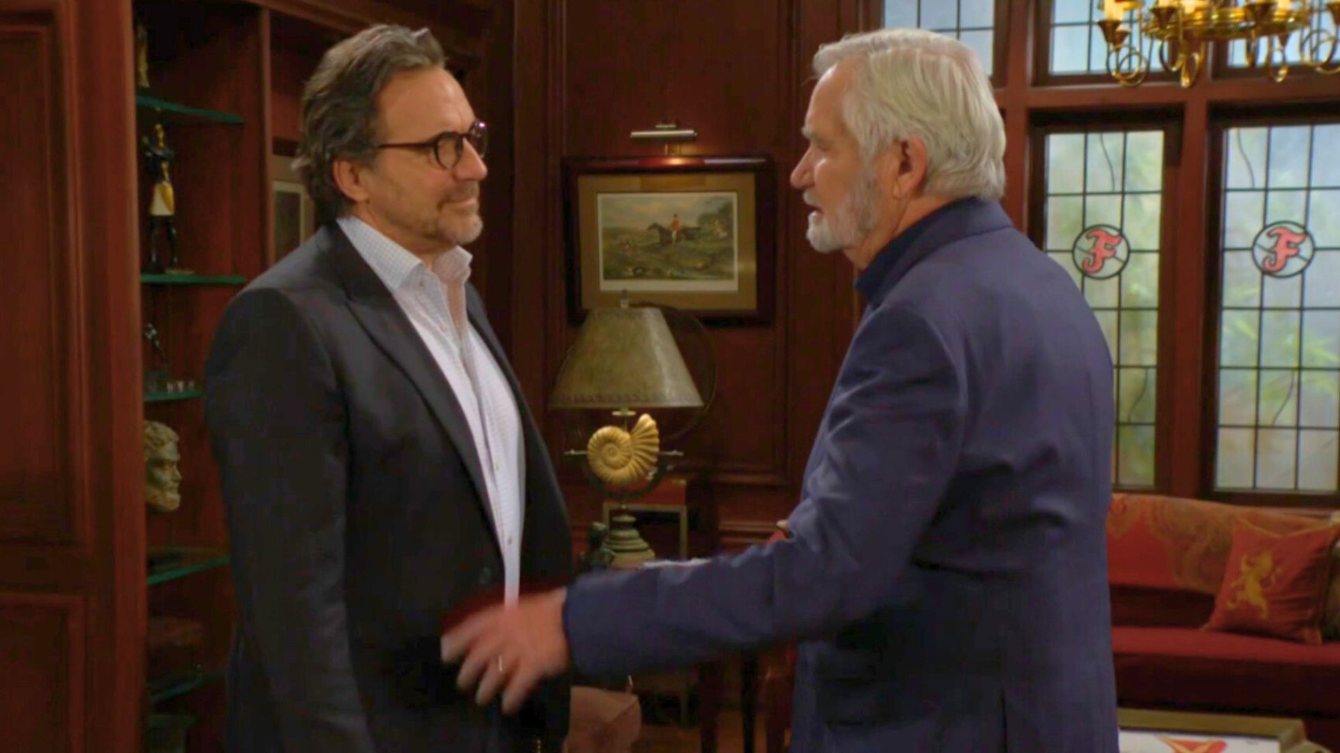 Ridge and Eric on The Bold and the Beautiful | Image Source: CBS