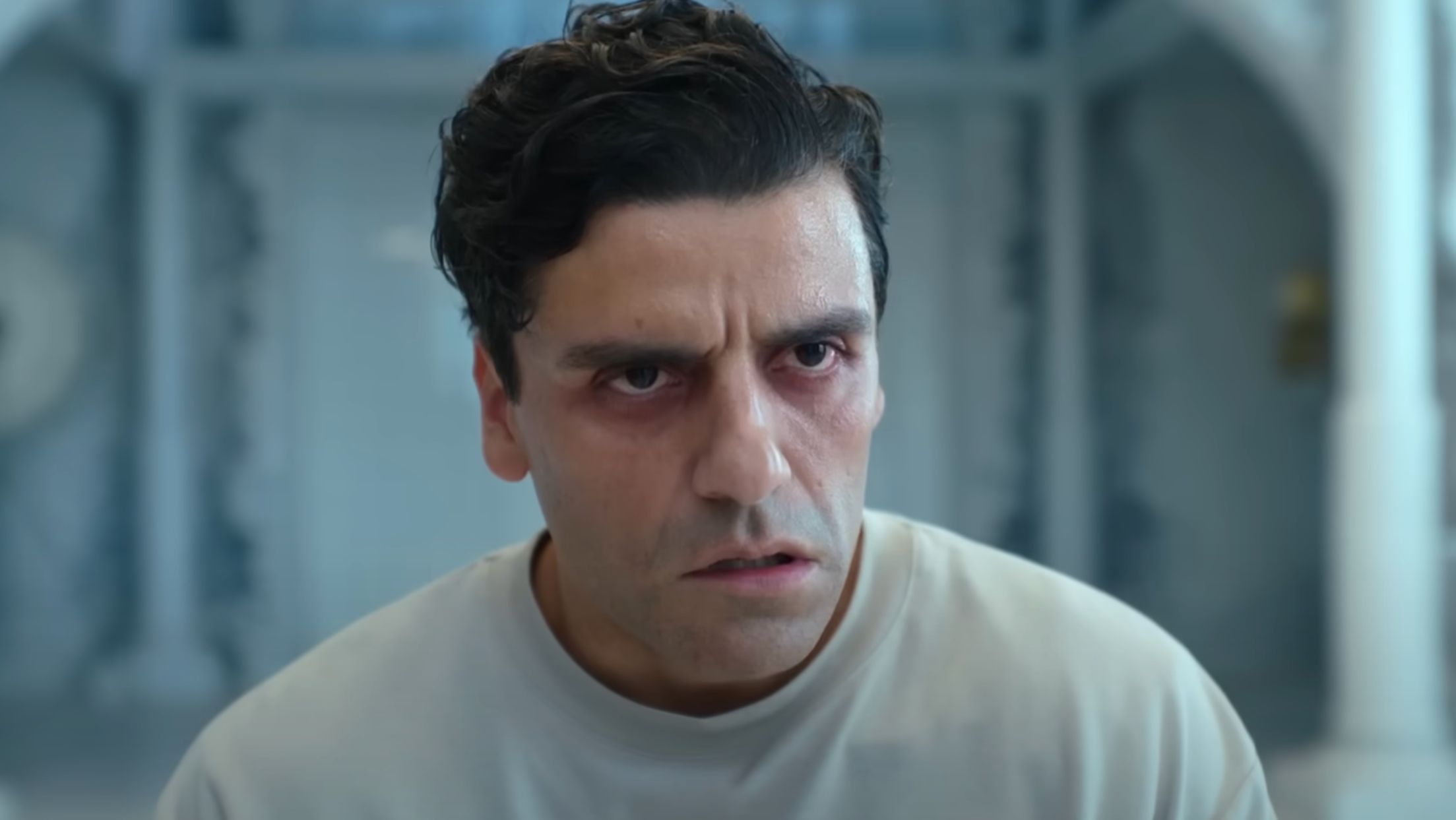 Oscar Isaac as Moon Knight (Image via YouTube/@marvel) 