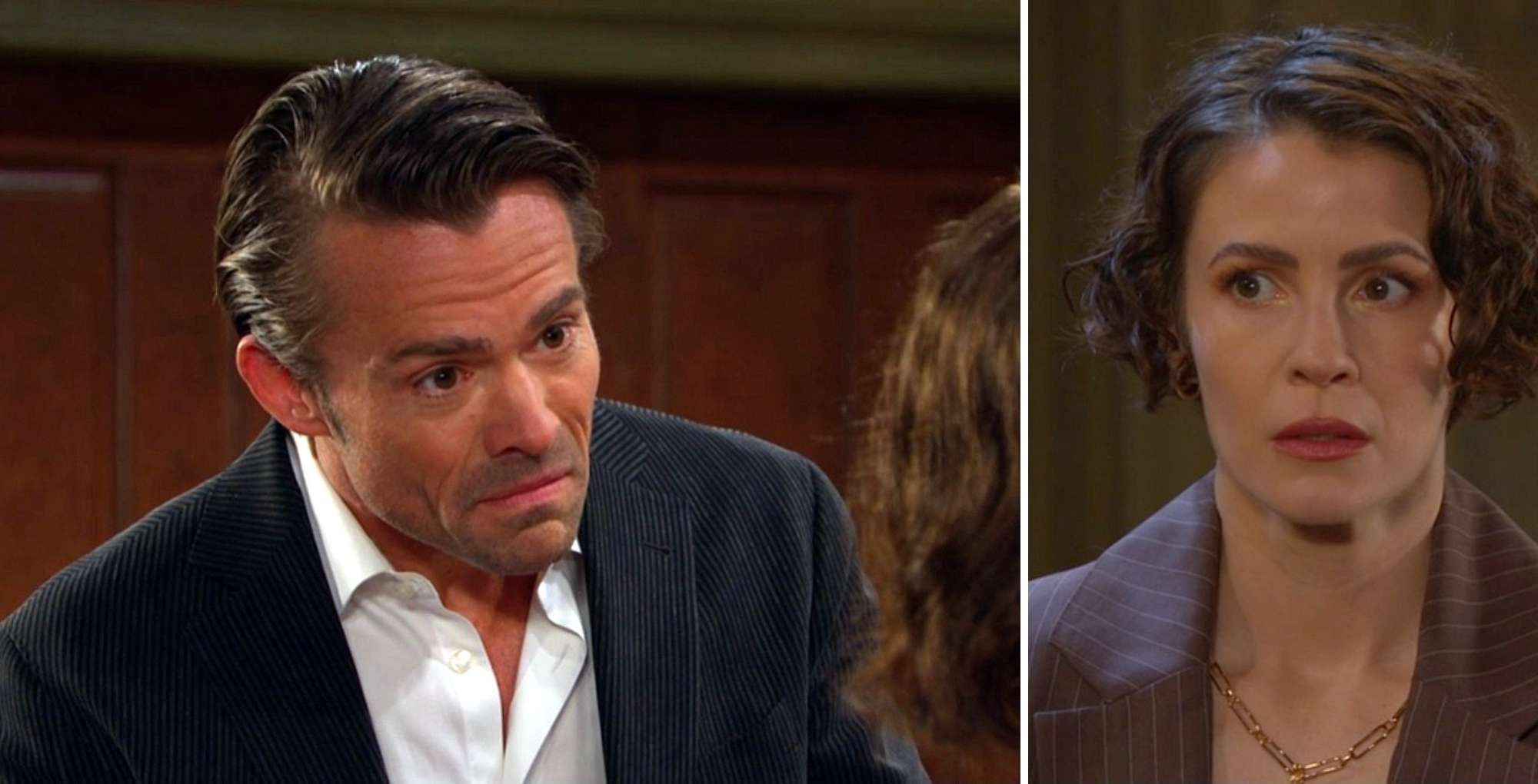 Days of Our Lives&#039; Philip and Sarah. | Image Source: Peacock