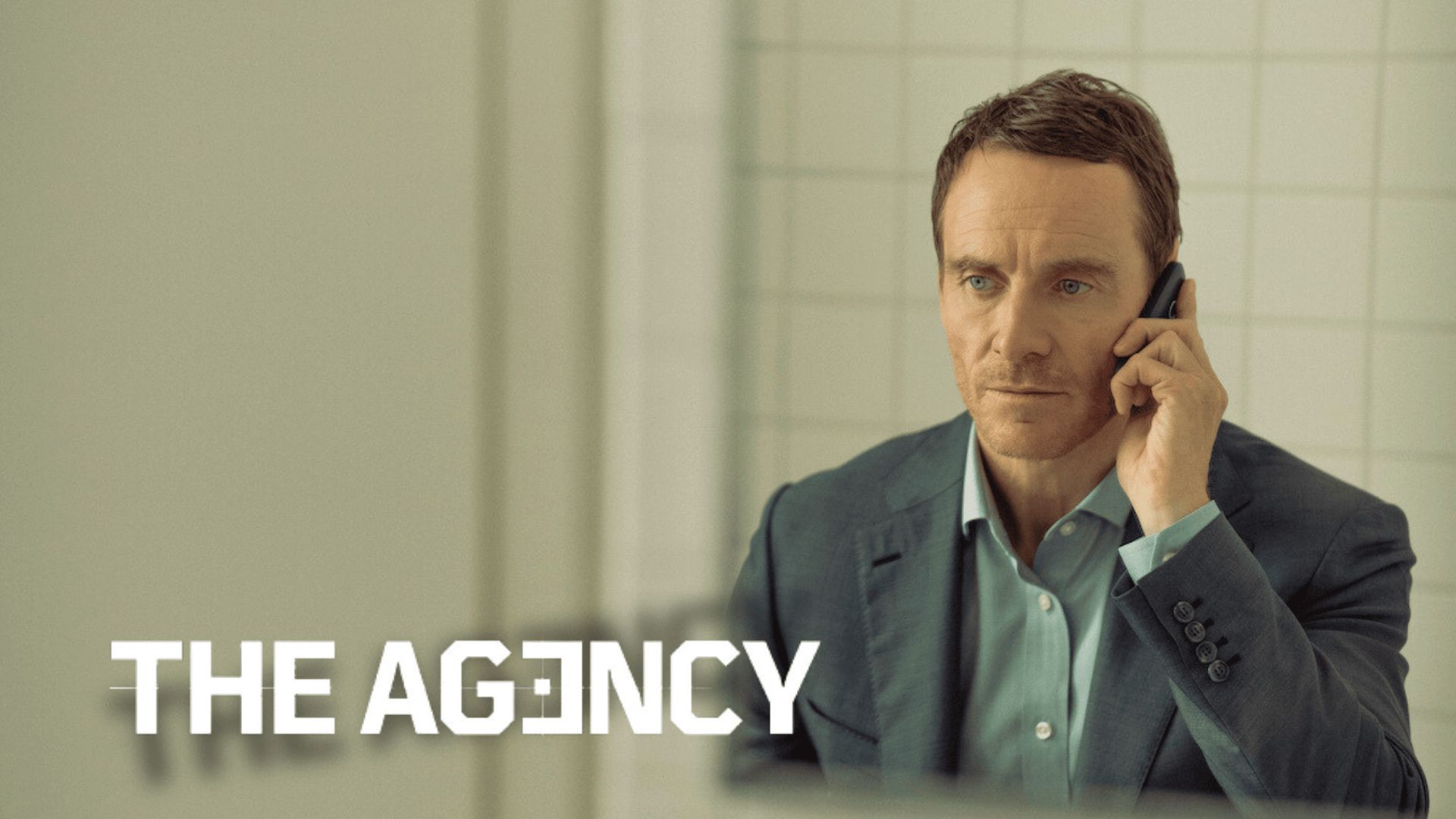 Michael Fassbender in The Agency | Image via: Paramount +