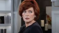 Diane is surprised by Sonny's news on General Hospital | Image: ABC