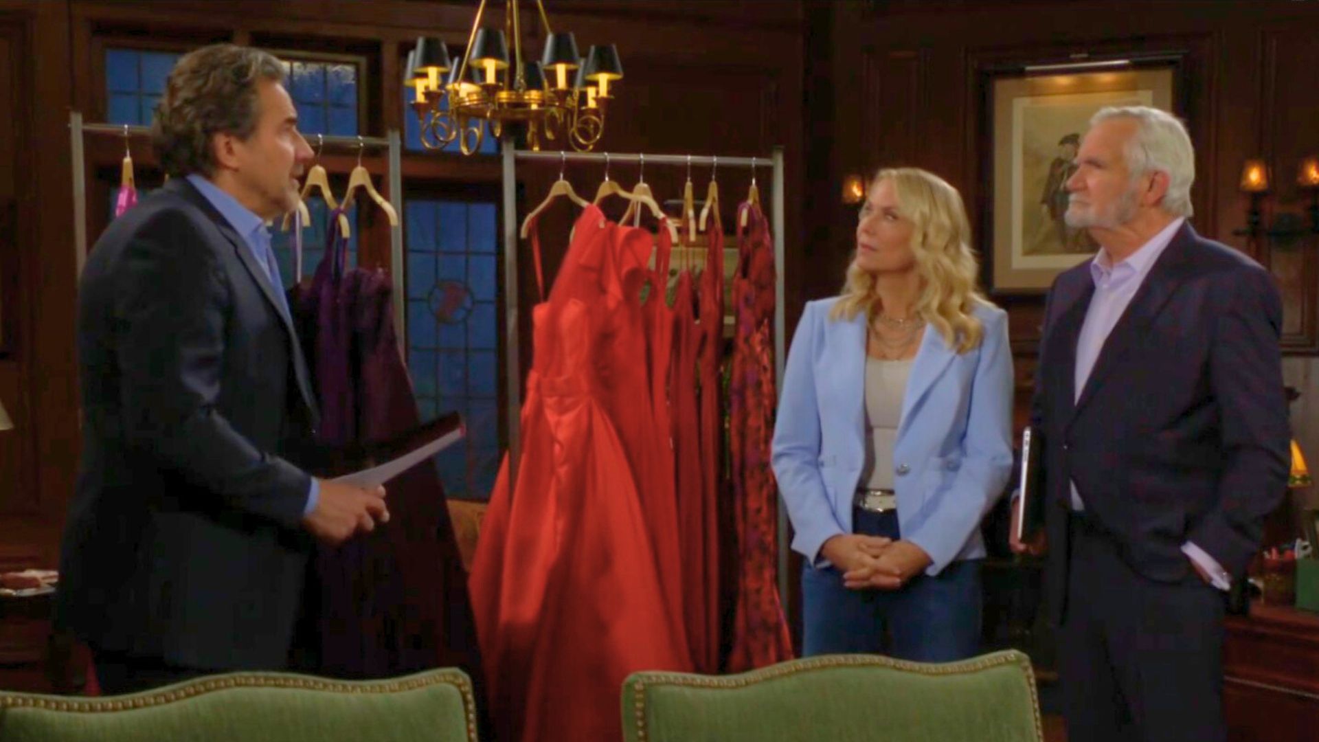Eric wants to jog Ridge &amp; Brooke&#039;s memories on The Bold and the Beautiful | Image: CBS