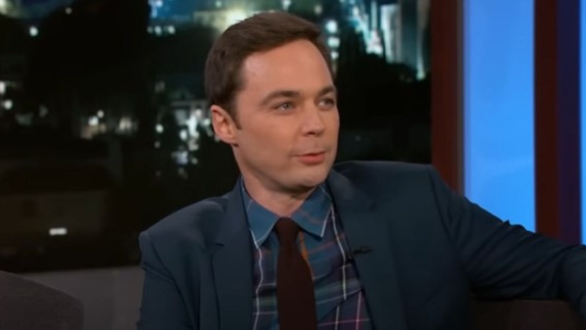 Jim Parsons (Sheldon Cooper from The Big Bang Theory) on Jimmy Kimmel Live | Image source: Jimmy Kimmel Live on YouTube