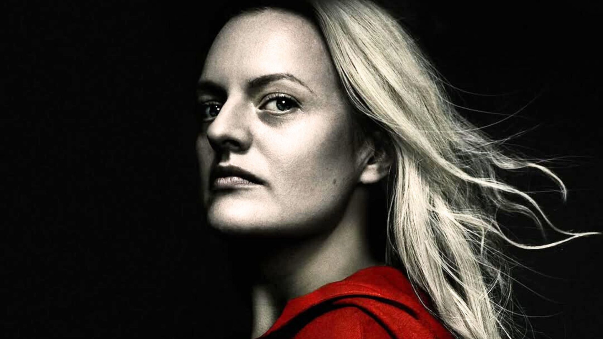 Elizabeth Moss in The Handmaid