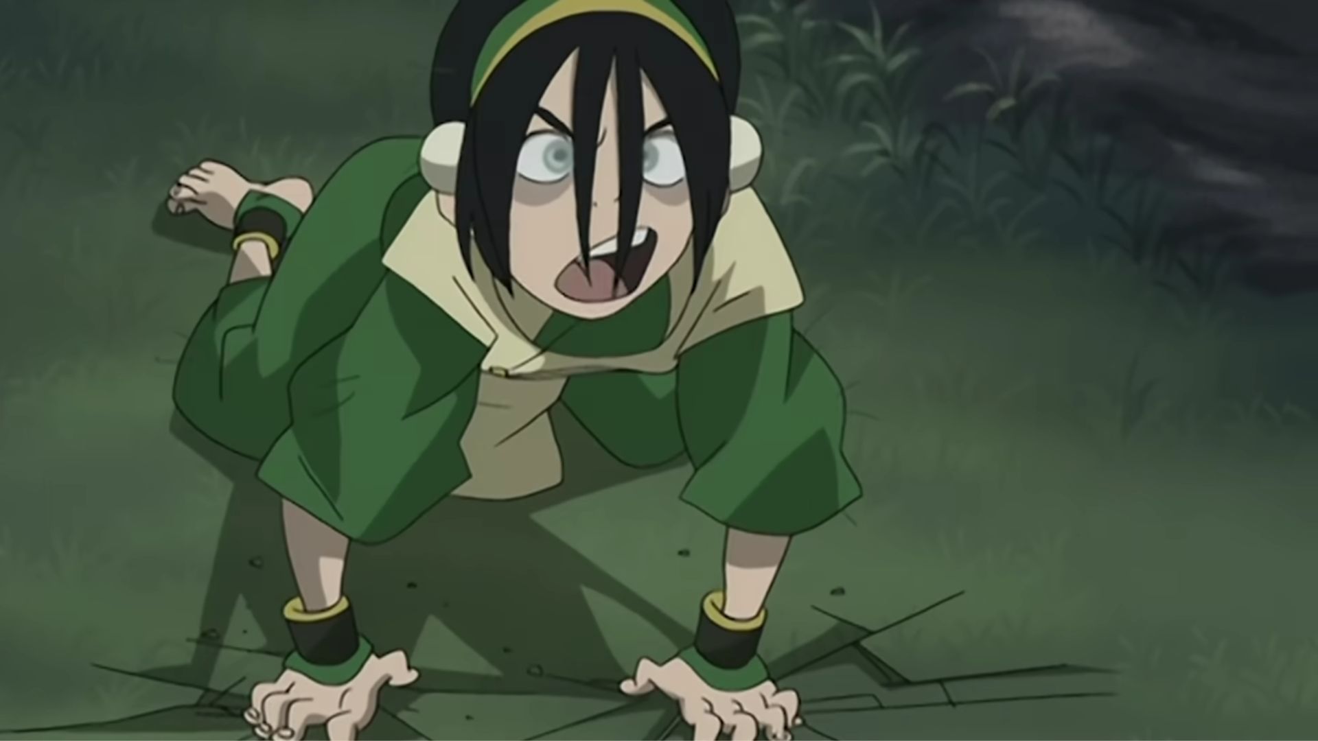 Toph Beifong in the animated series &quot;Avatar: The Last Airbender&quot; | Image Source: Avatar Legends YouTube Channel