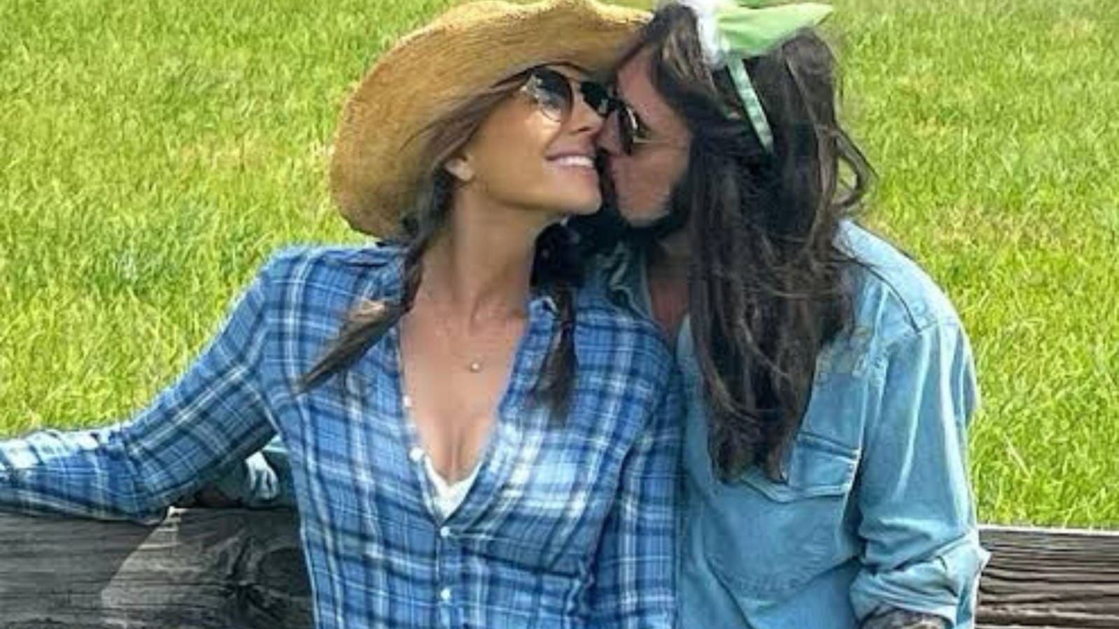 Elizabeth Hurley and Billy Ray Cyrus seemingly confirm romance with Easter Instagram post, billy ray, billy cyrus, billy ray cyrus, billy ray cyrus elizabeth hurley
