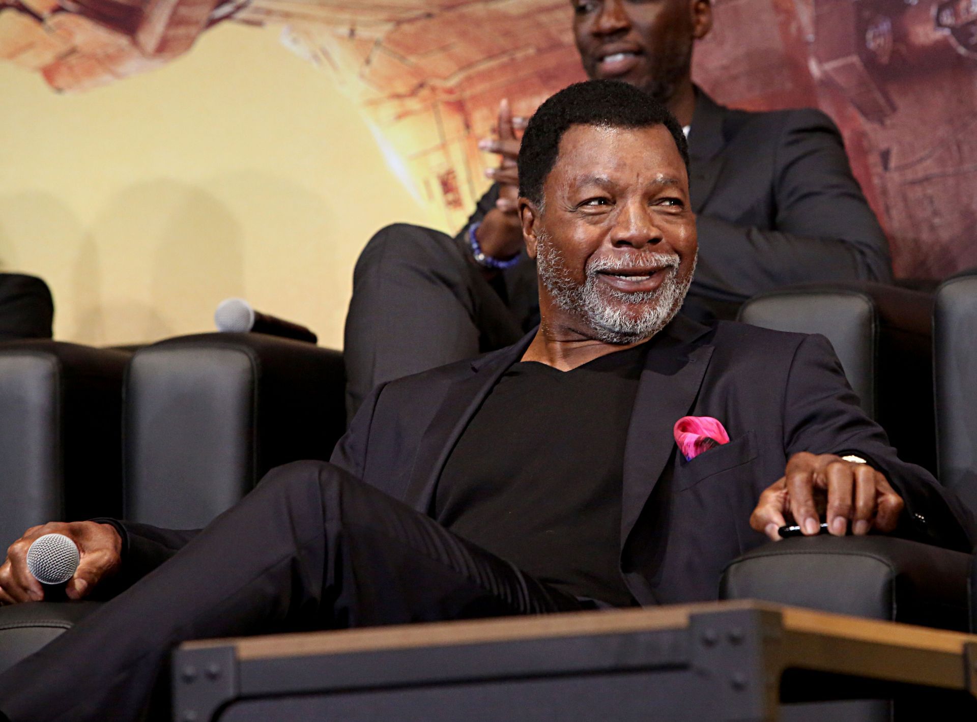 Premiere And Q &amp; A For &quot;The Mandalorian&quot; - Source: Getty