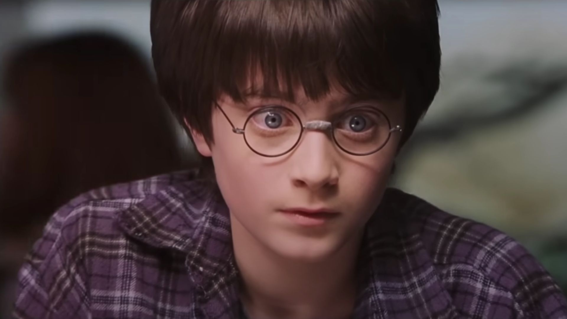 Daniel Radcliffe as the titular character in Harry Potter and the Philosopher