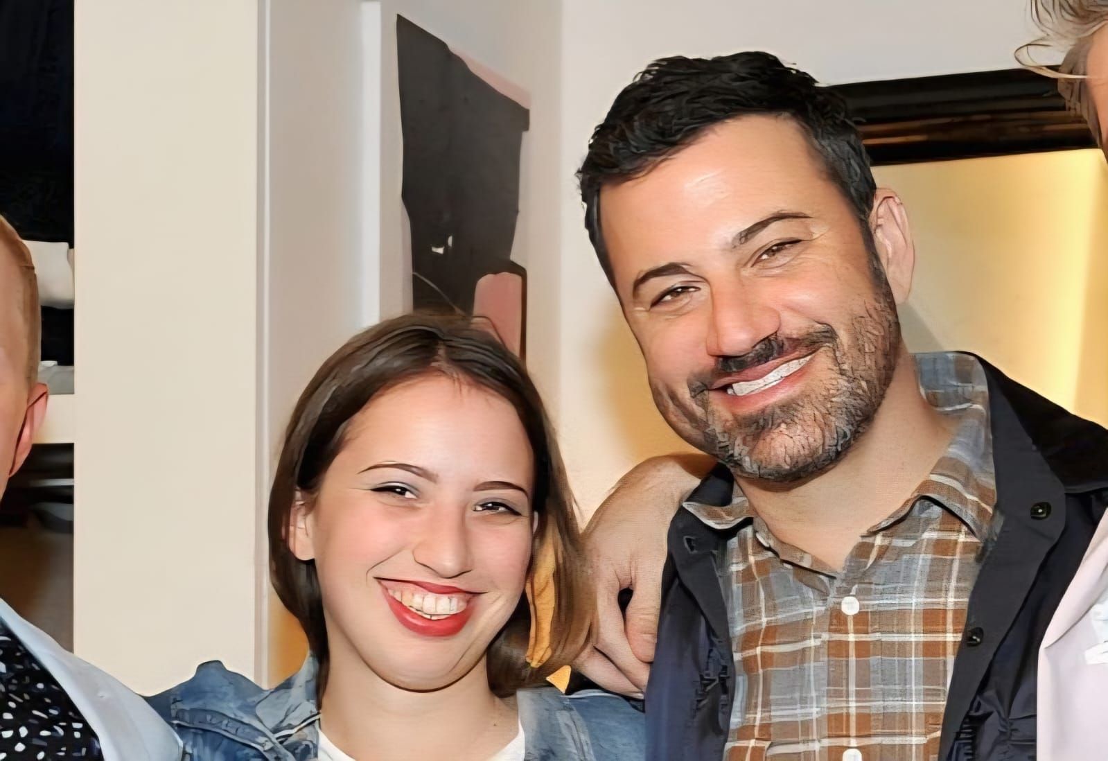 Jimmy Kimmel and daughter Katie Kimmel Photo by Donato Sardella/WireImage - Source - Getty
