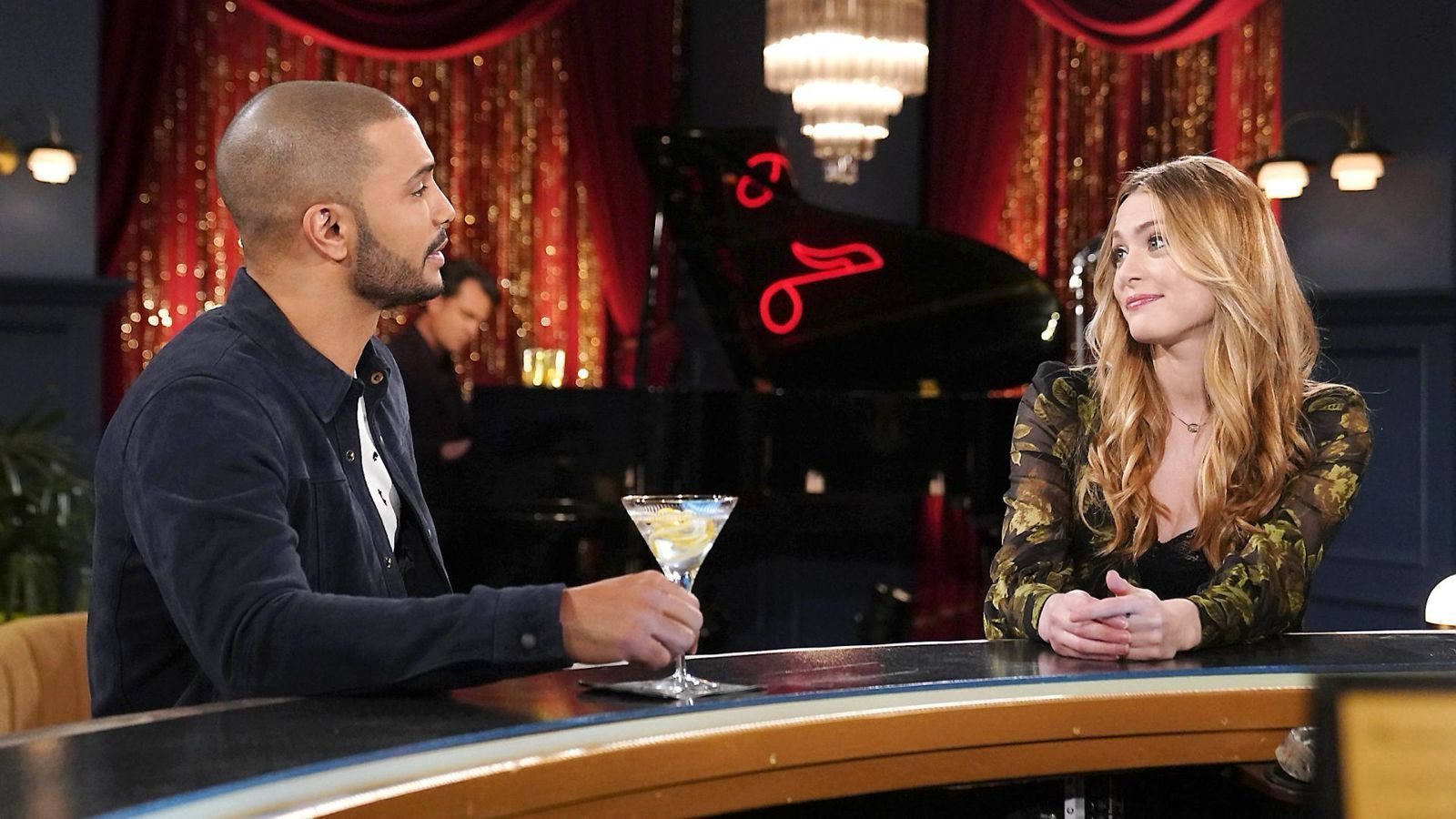 Holden (Nathan Owens) is going to open up to Claire (Hayley Erin) on The Young and the Restless | Image: JPI