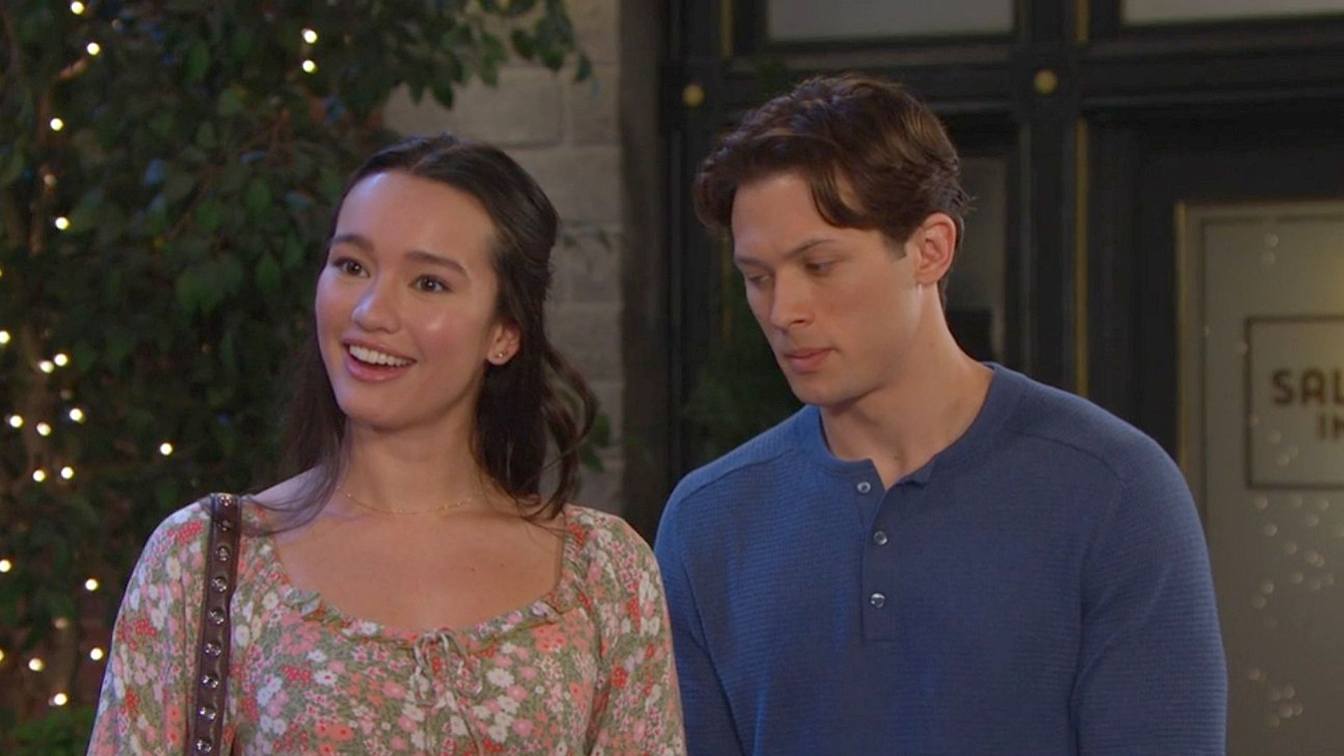 Days of Our Lives&#039; Sophia and Tate. | Image Source: Peacock