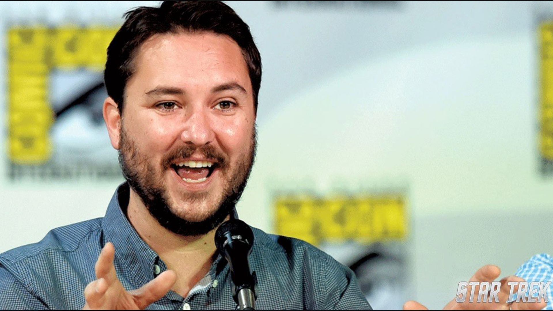 Wesley Crusher played by Wil Wheaton in Star Trek (Image via X/Star Trek)