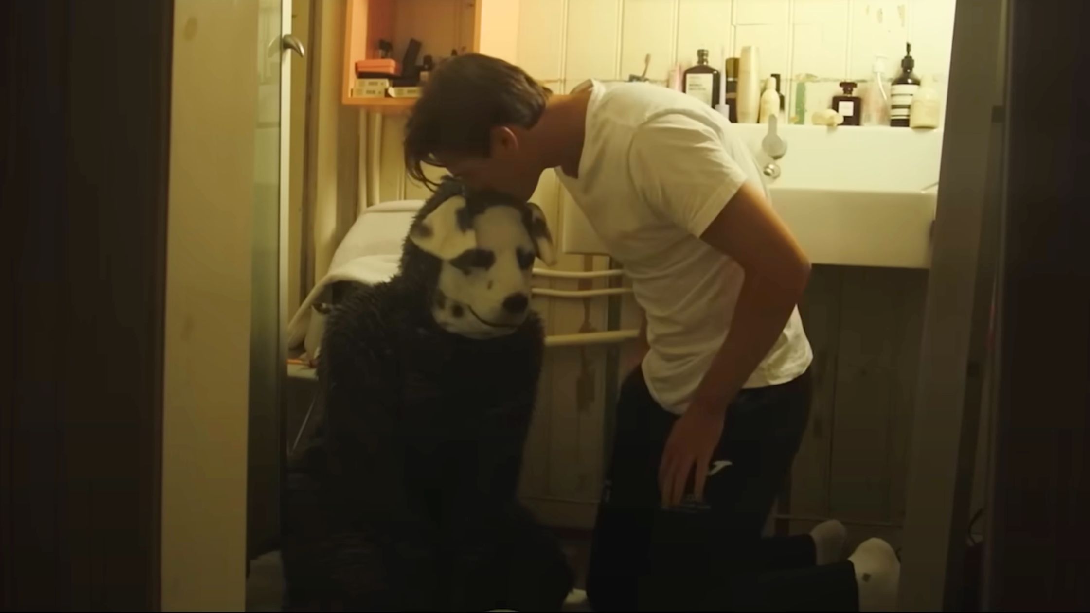 A still from Good Boy, the Norwegian horror film (Image via YouTube/@RottenTomatoesINDIE)